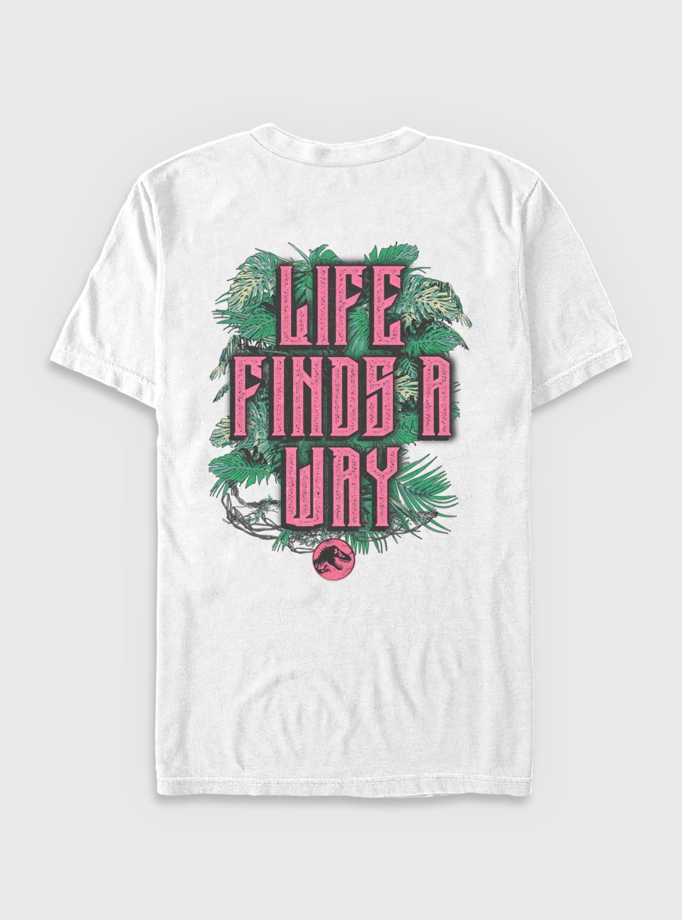 Jurassic Park Life Finds A Way Iconic Dinosaurs T-shirt BoxLunch Exclusive, , hi-res