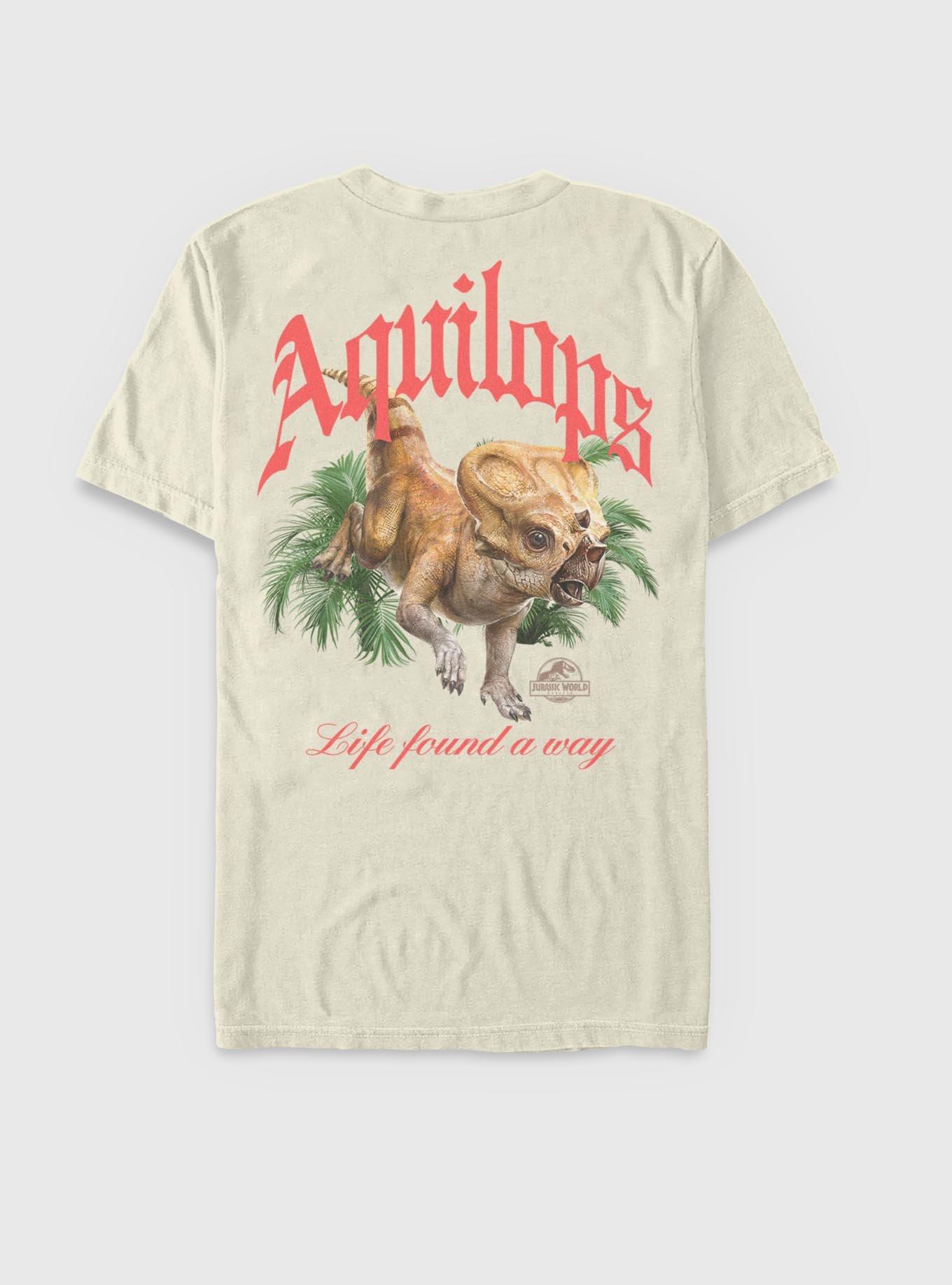 Jurassic Park Life Found A Way Aquilops Garment Dye T-shirt BoxLunch Exclusive