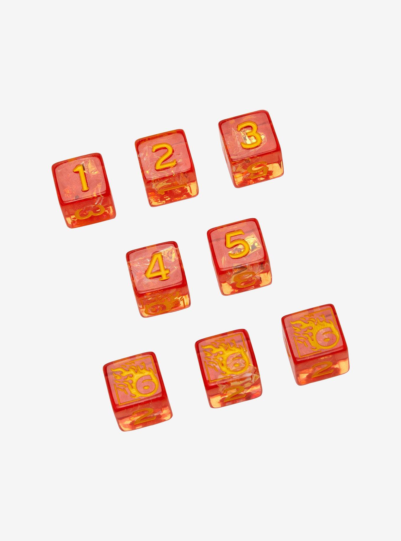 Dungeons & Dragons Fireball Adventure Dice Set, , hi-res