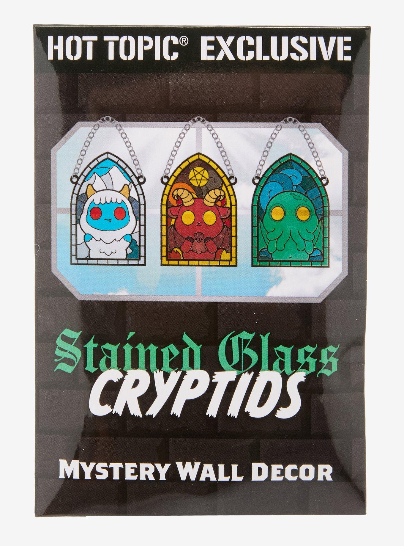 Stained Glass Cryptids Blind Box Mini Wall Art Hot Topic Exclusive, , hi-res