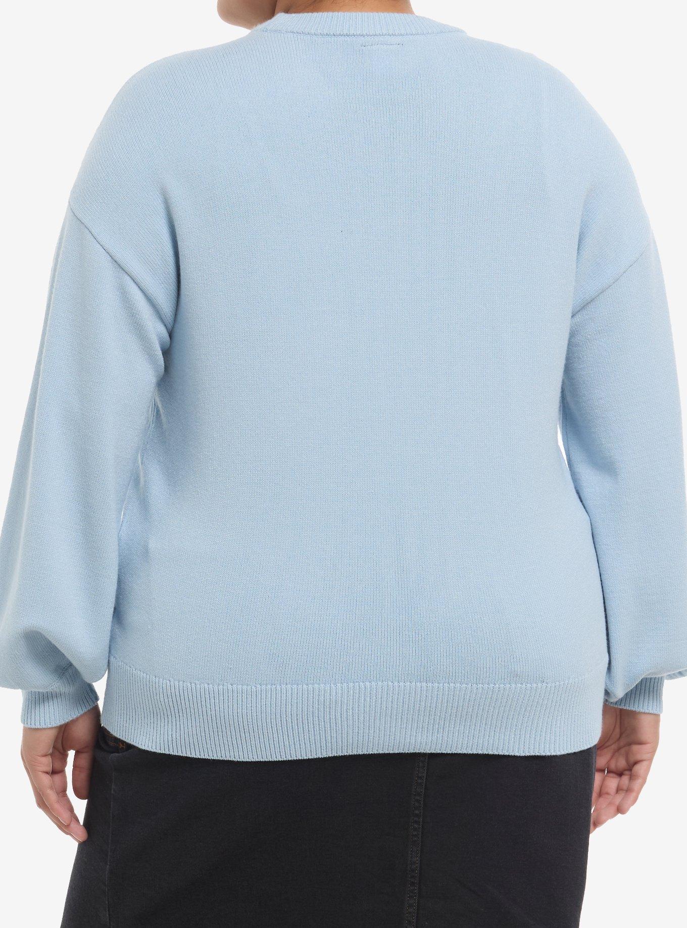 Her Universe Wicked Group Silhouette Knit Sweater Plus Size Her Universe Exclusive, MULTI, alternate - view 3
