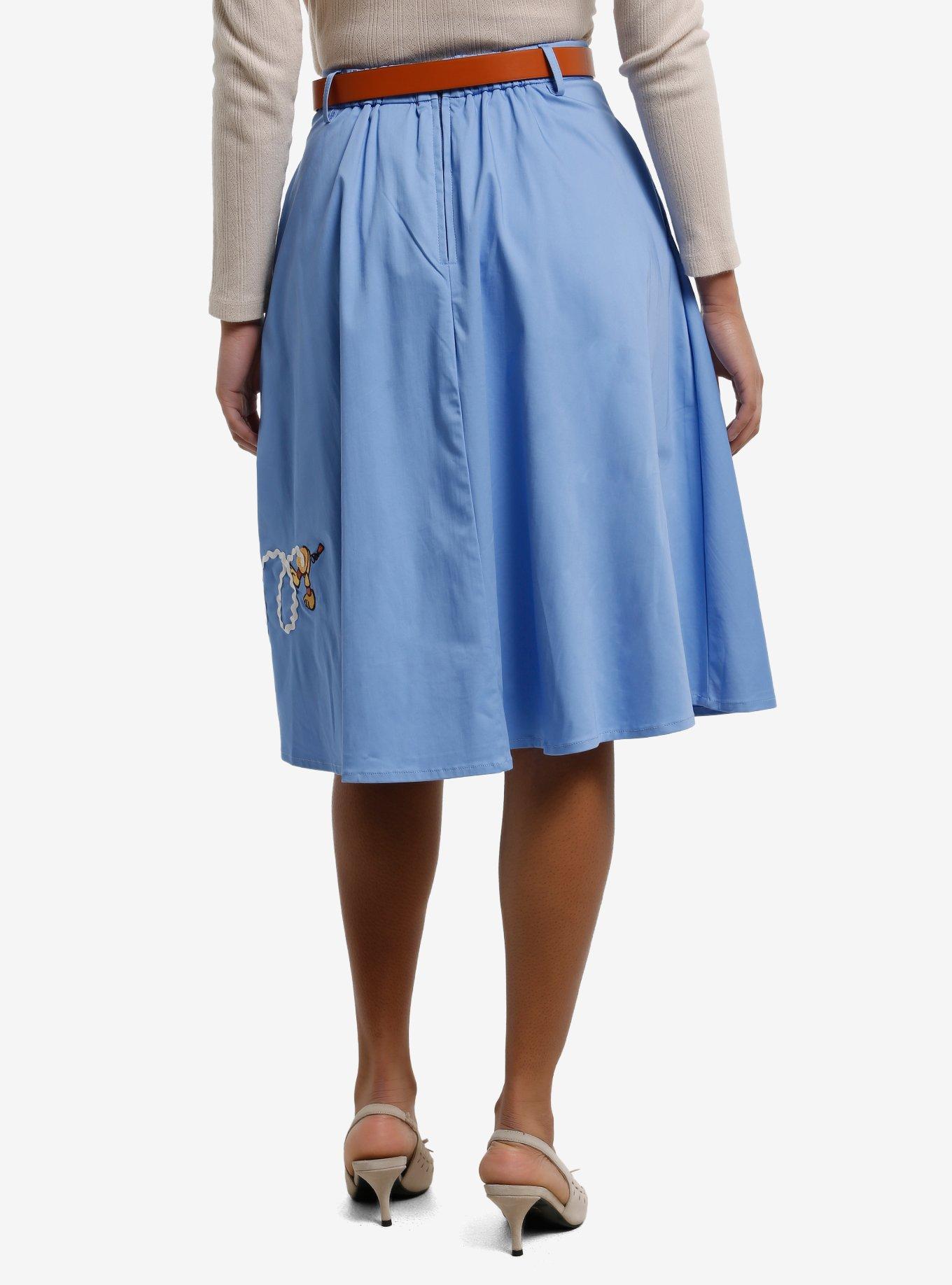 Her Universe Disney Pixar Toy Story Woody & Slinky Dog Retro Skirt Her Universe Exclusive, , hi-res