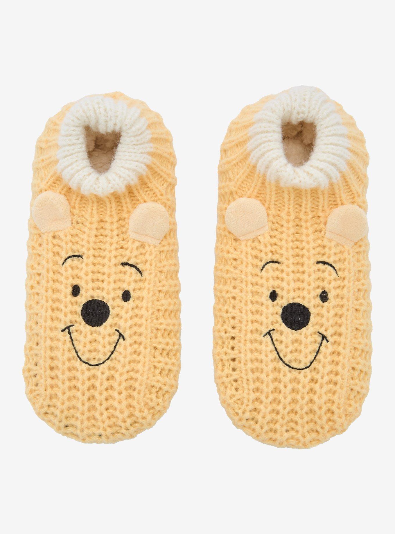 Disney Winnie the Pooh Knit Slipper Socks, , alternate