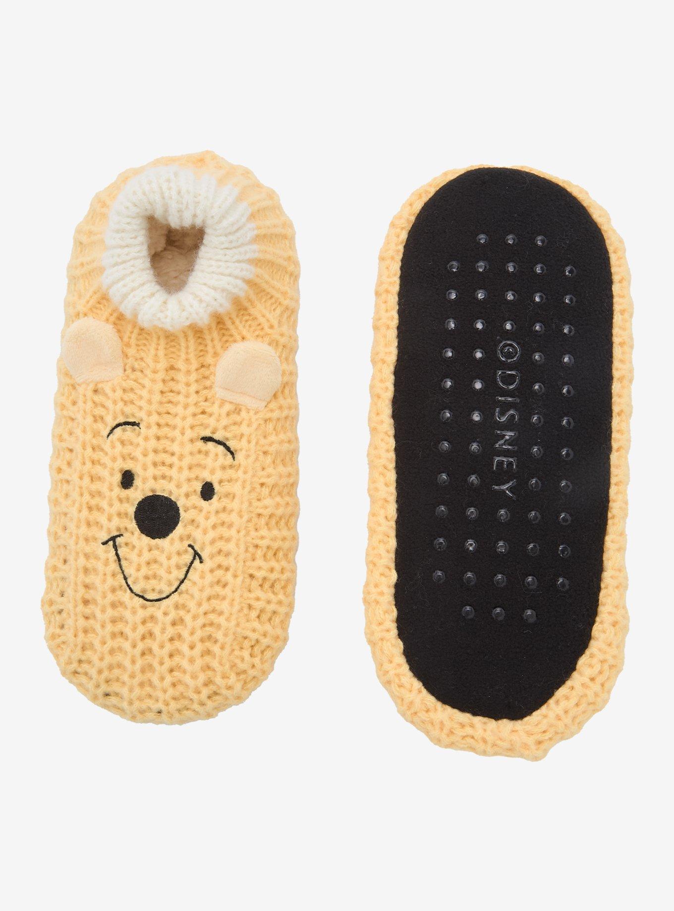 Disney Winnie the Pooh Knit Slipper Socks, , alternate