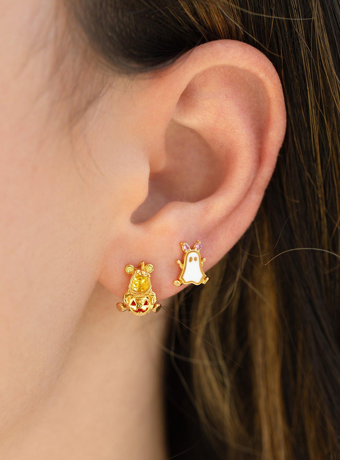 Disney Winnie The Pooh X Girls Crew Pooh's Pumpkin Party Stud Earring Set, , hi-res