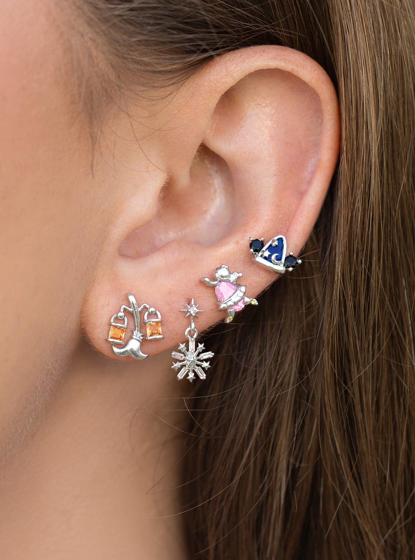 Disney X Girls Crew Fantasia Mismatch Stud Earring Set, , alternate