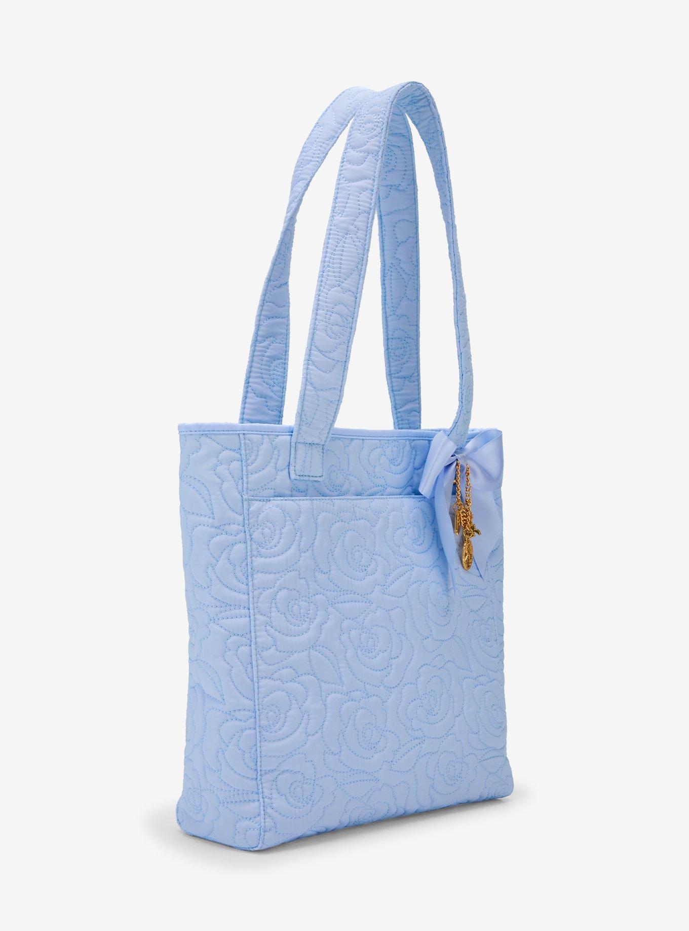 Disney Beauty and The Beast Quilted Roses Tote Bag, , hi-res