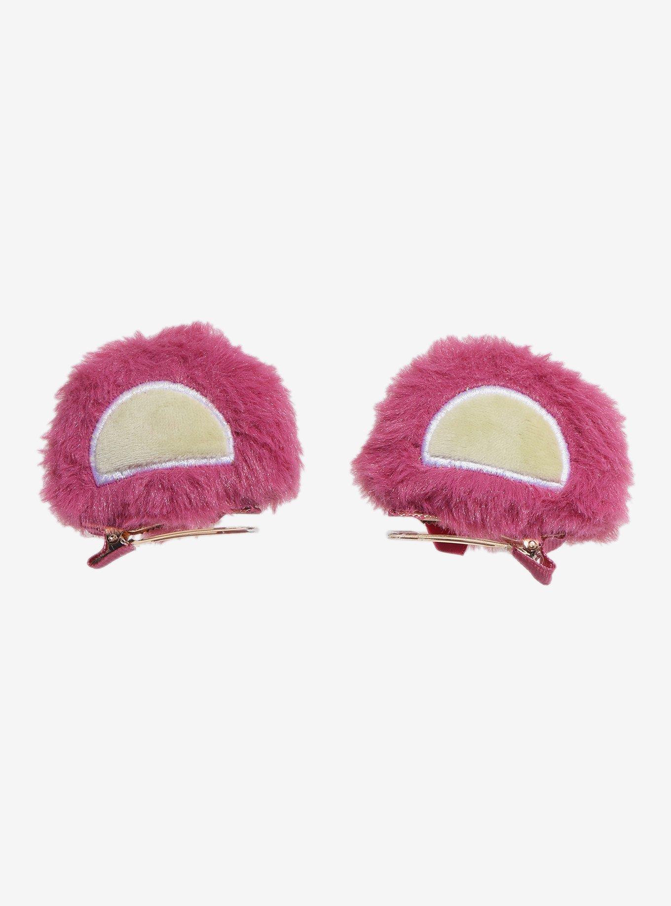 Disney Pixar Toy Story Lotso Ears Fuzzy Hair Clip Set, , hi-res