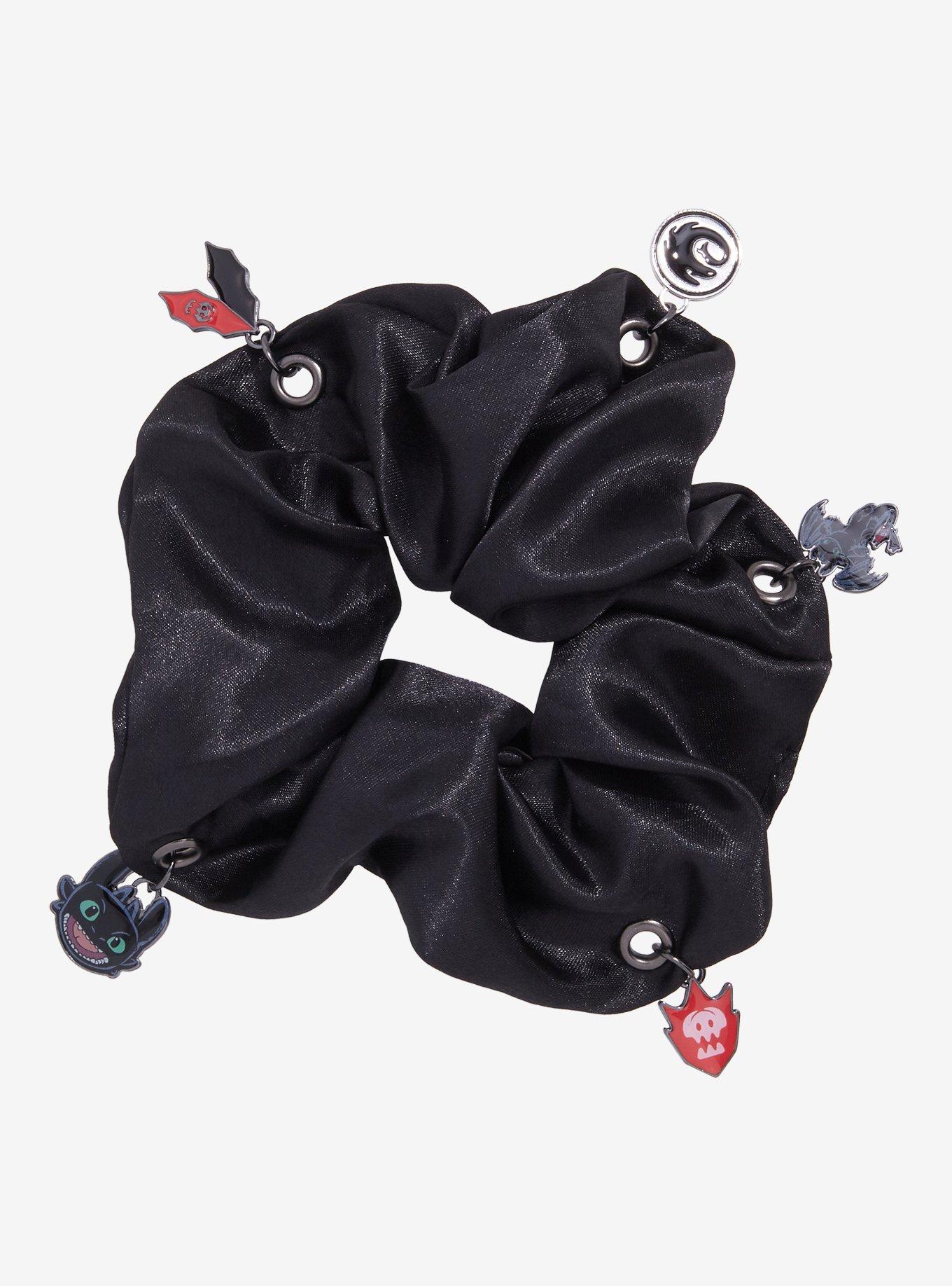 How To Train Your Dragon Charm Hair Scrunchie, , hi-res