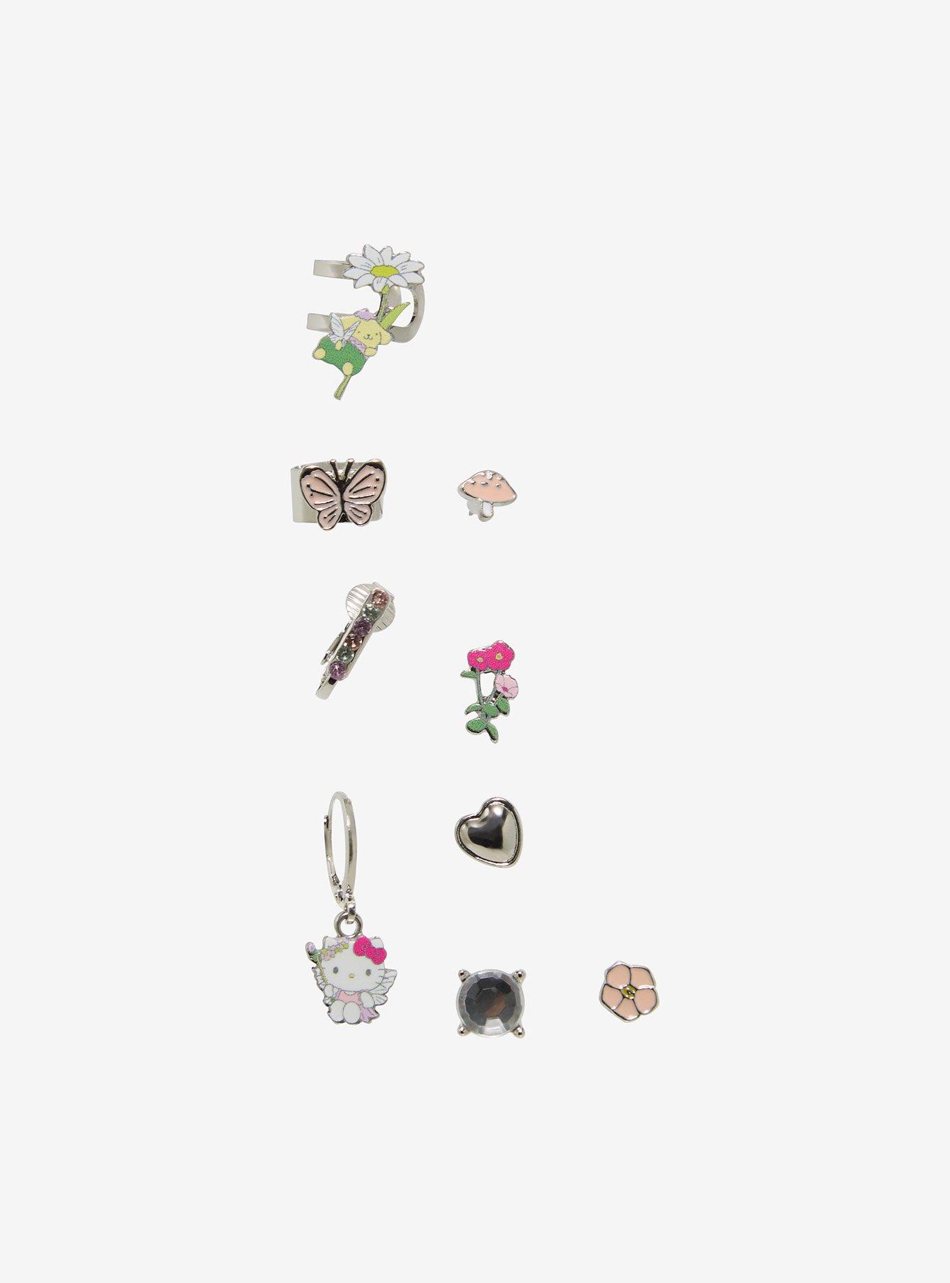 Hello Kitty Forest Fairy Cuff Earring Set, , hi-res