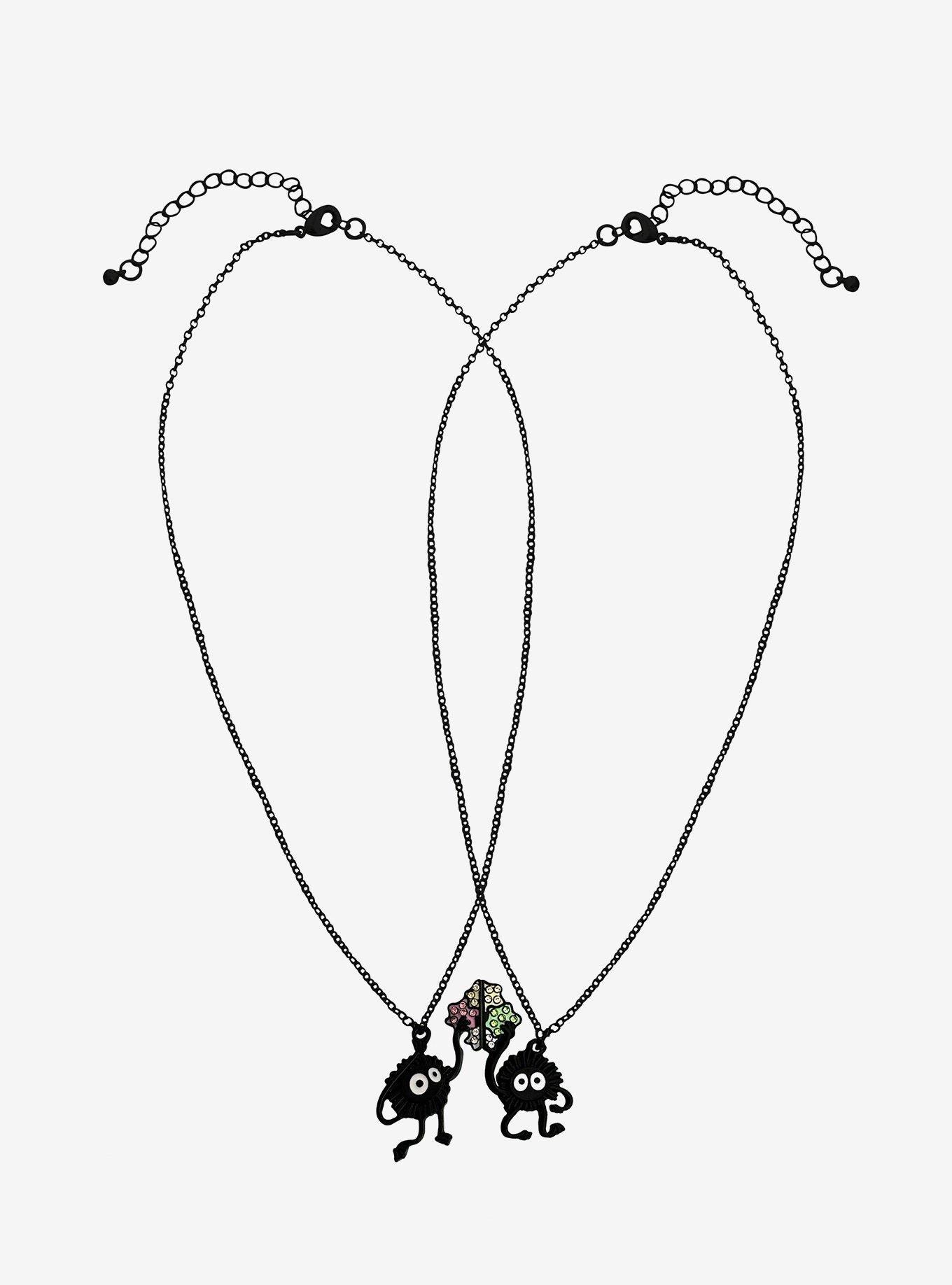 Studio Ghibli® Spirited Away Soot Sprite Best Friend Necklace Set, , hi-res