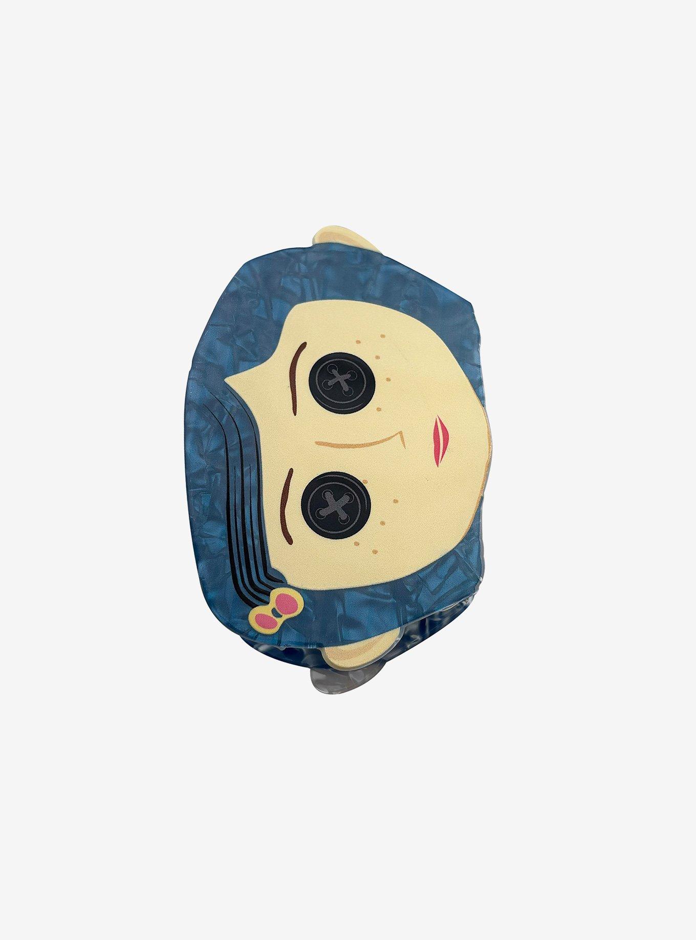 Coraline Two-Sided Face Claw Hair Clip, , alternate
