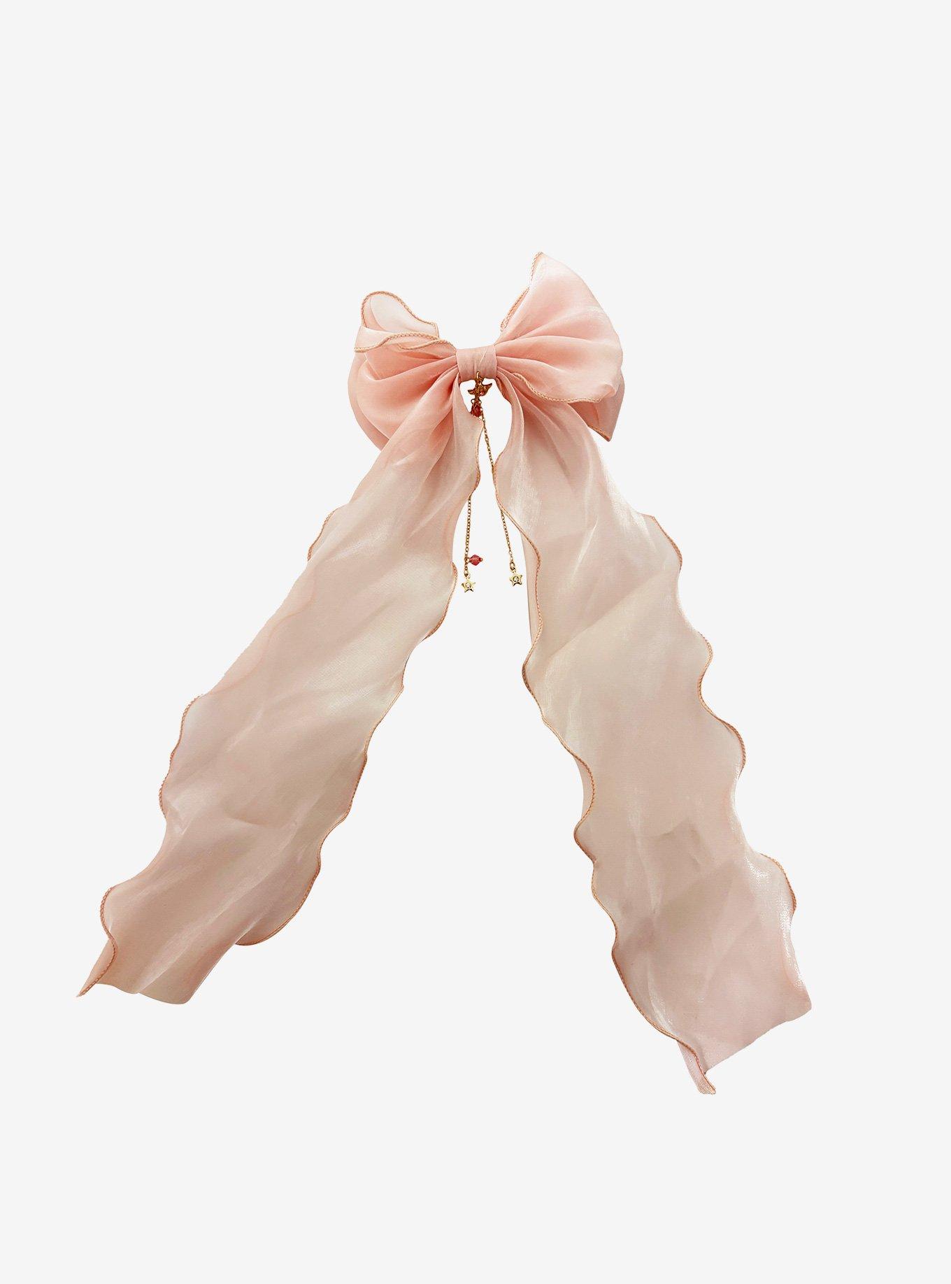 Pretty Guardian Sailor Moon Charm Organza Hair Bow, , hi-res