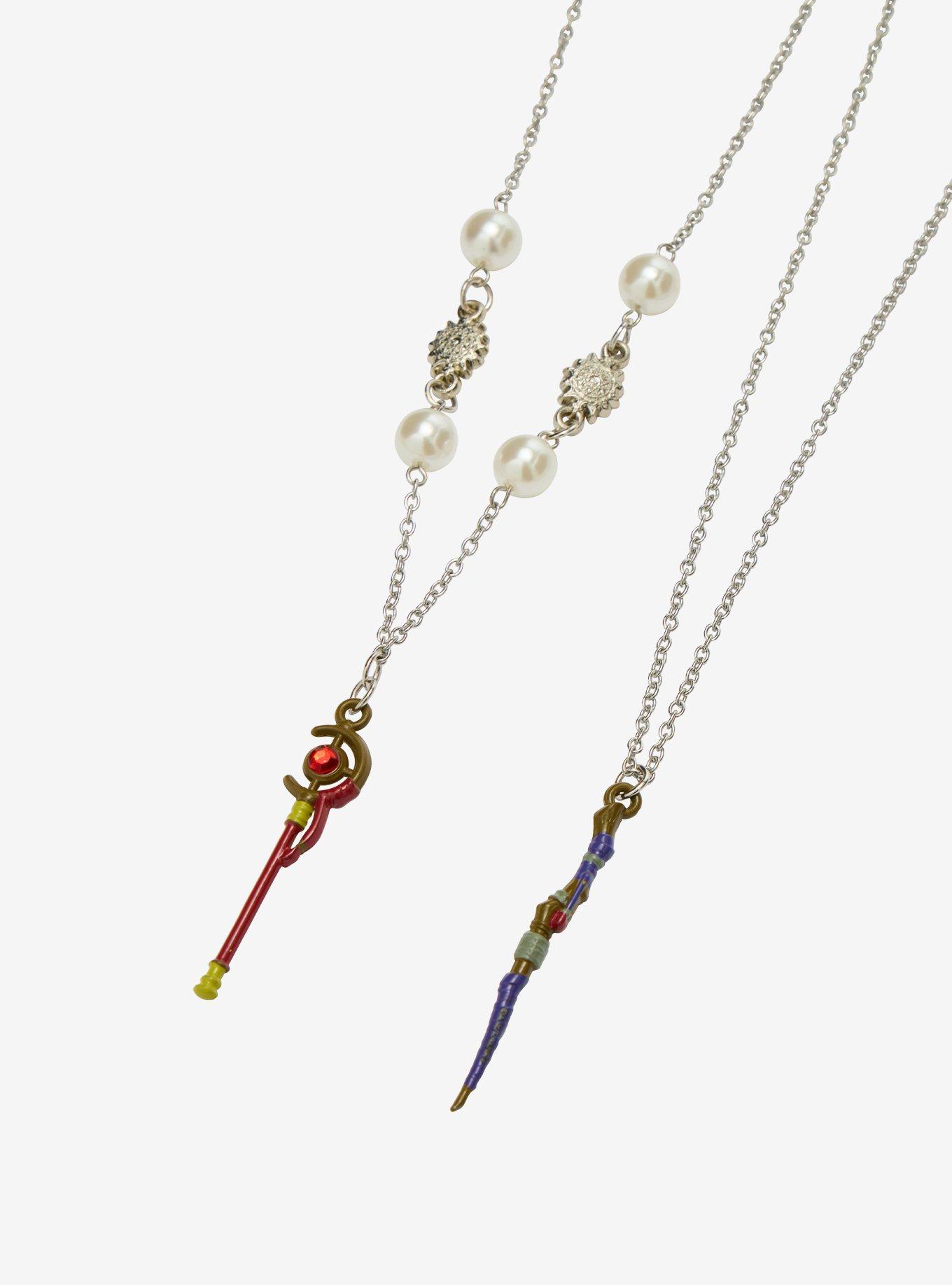 Frieren: Beyond Journey's End Frieren & Fern Staff Best Friend Necklace Set, , alternate