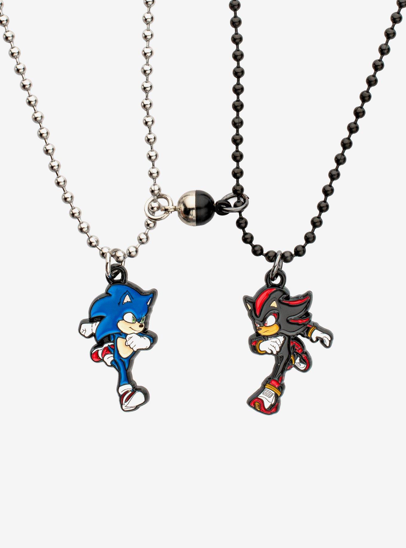 Sonic The Hedgehog 3 Sonic & Shadow Best Friend Necklace Set, , hi-res