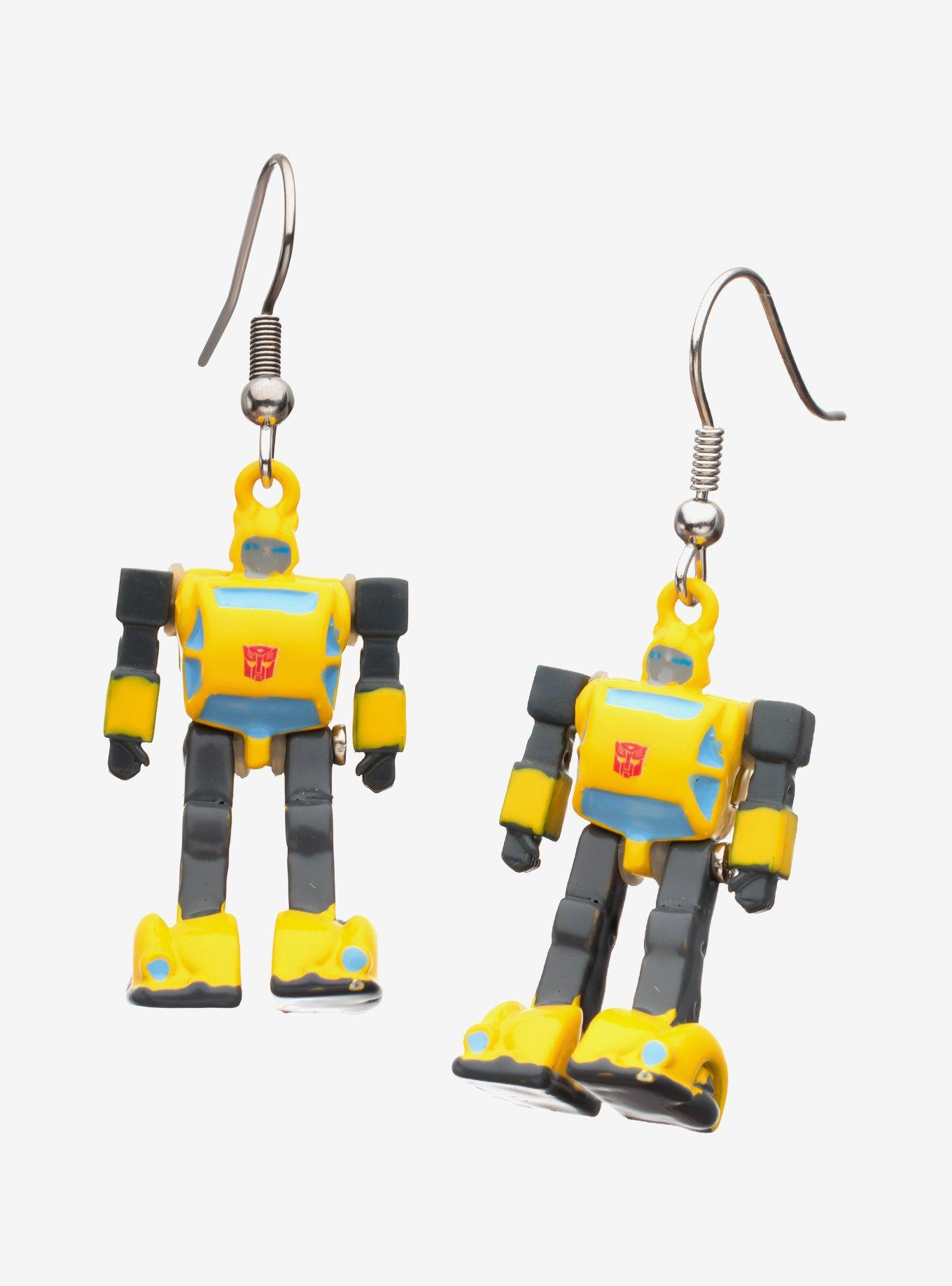 Transformers Bumblebee Drop Earrings, , hi-res