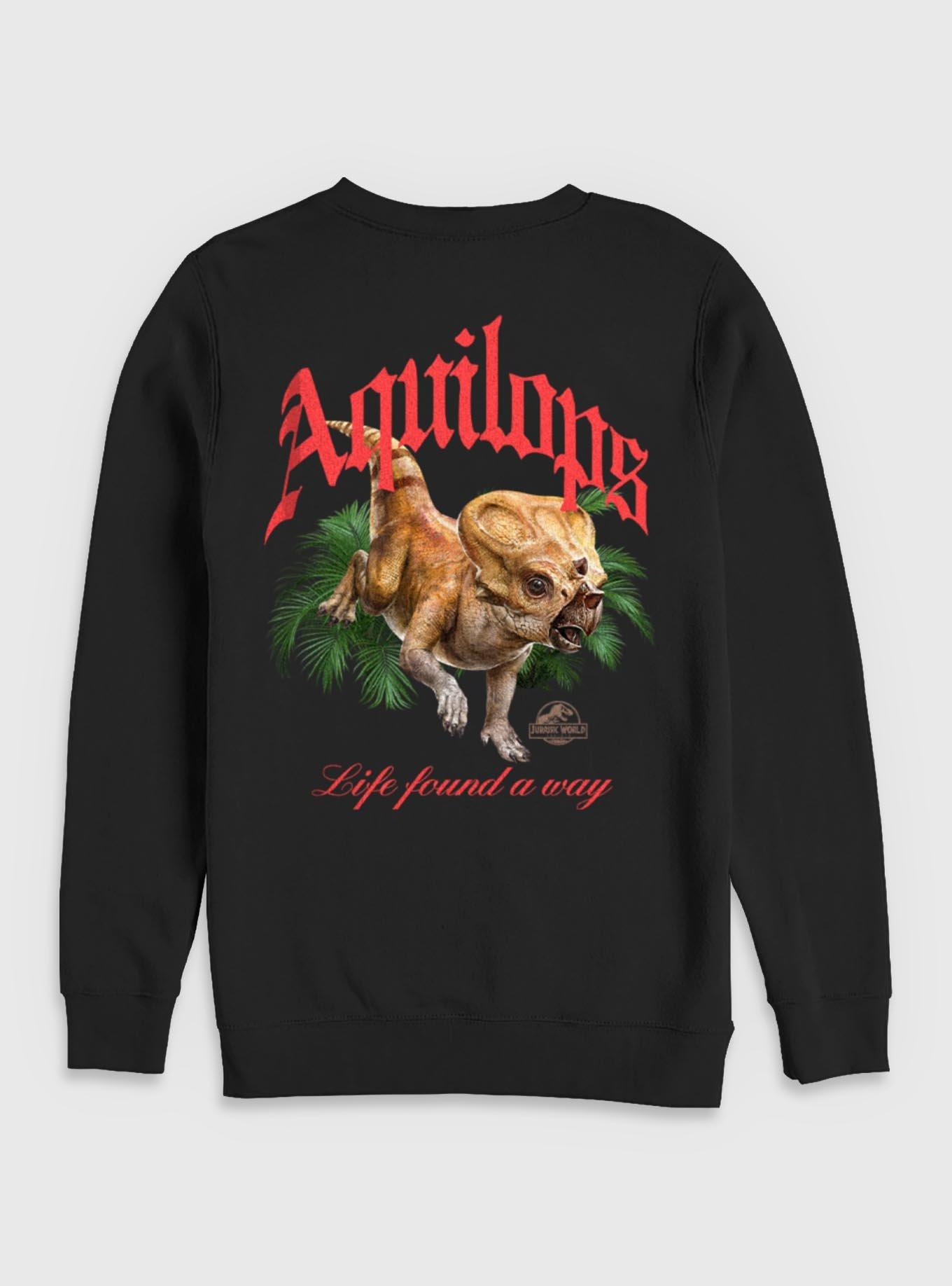 Jurassic Park Life Found A Way Aquilops Sweatshirt Her Universe Web Exclusive, , hi-res
