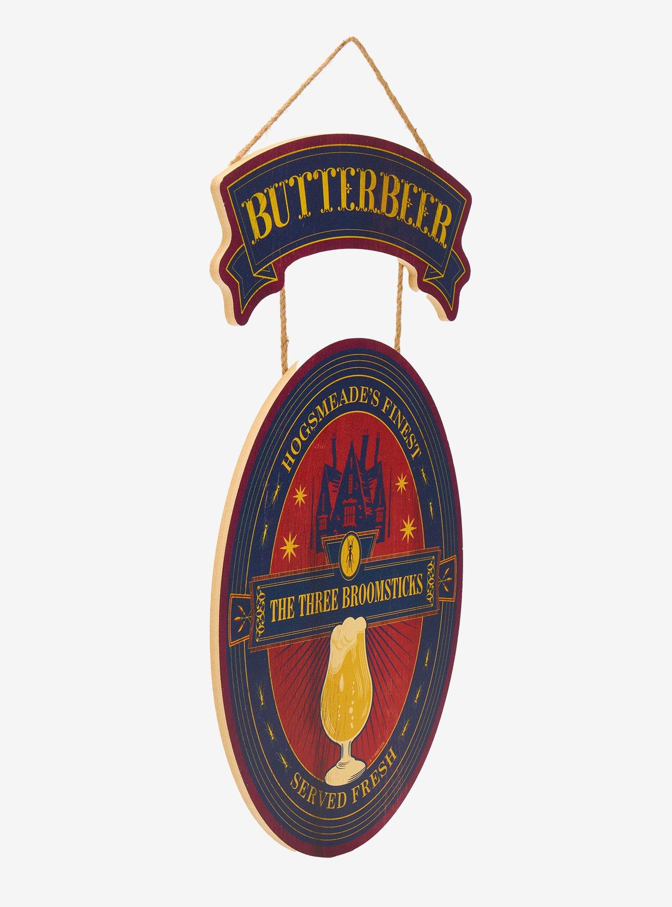 Harry Potter The Three Broomsticks Butterbeer Wall Art Hot Topic Exclusive, , hi-res