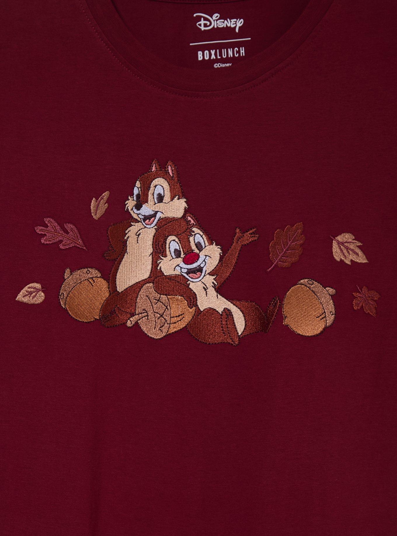 Disney Chip 'N' Dale Embroidered T-Shirt Plus Size, , hi-res