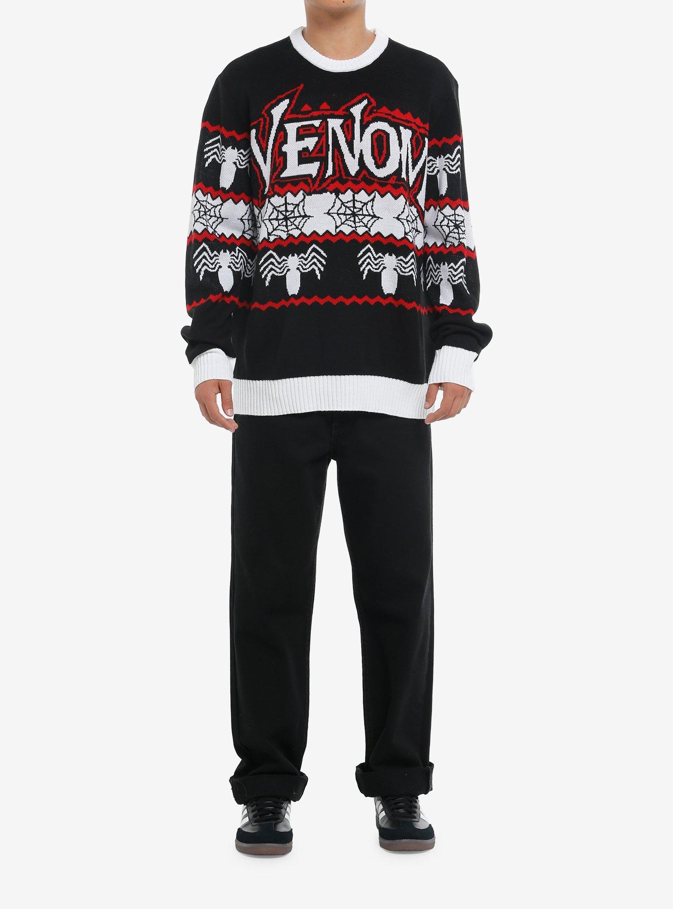 Marvel Venom Intarsia Sweater, , hi-res