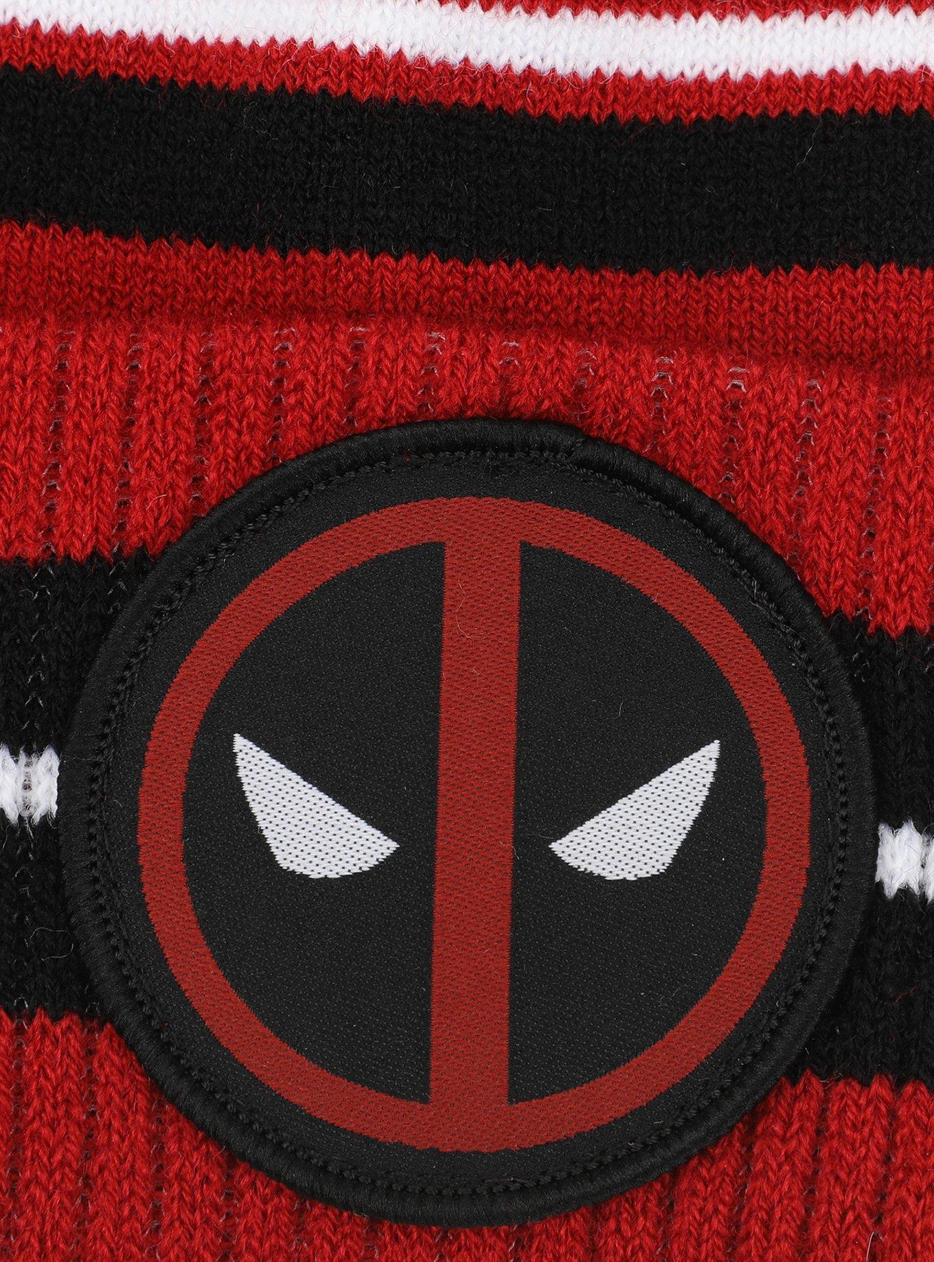 Marvel Deadpool Pom Beanie, , alternate