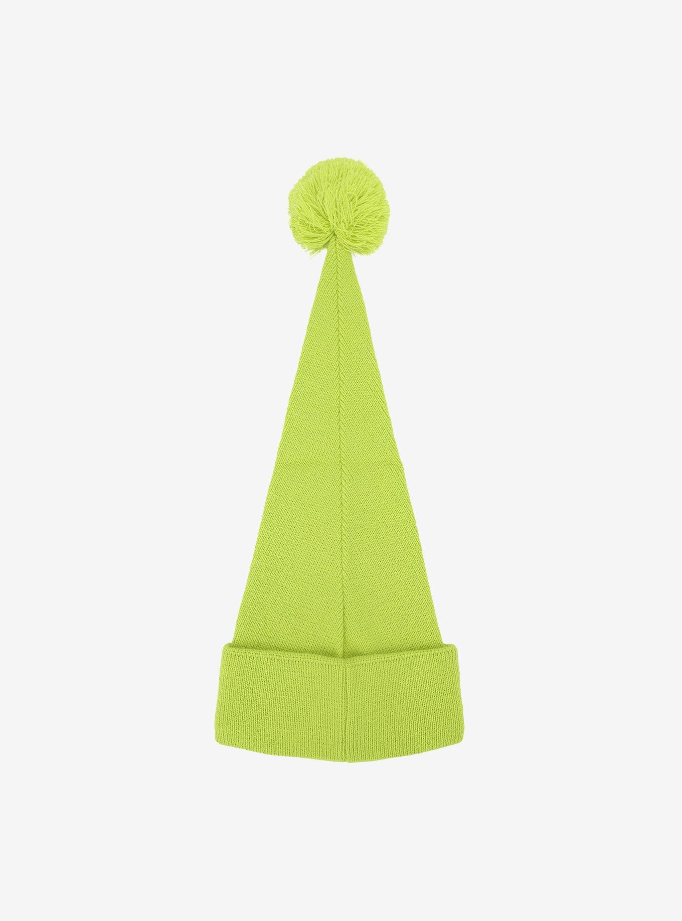 Dr. Seuss How The Grinch Stole Christmas Grinch Green Santa Hat, , hi-res