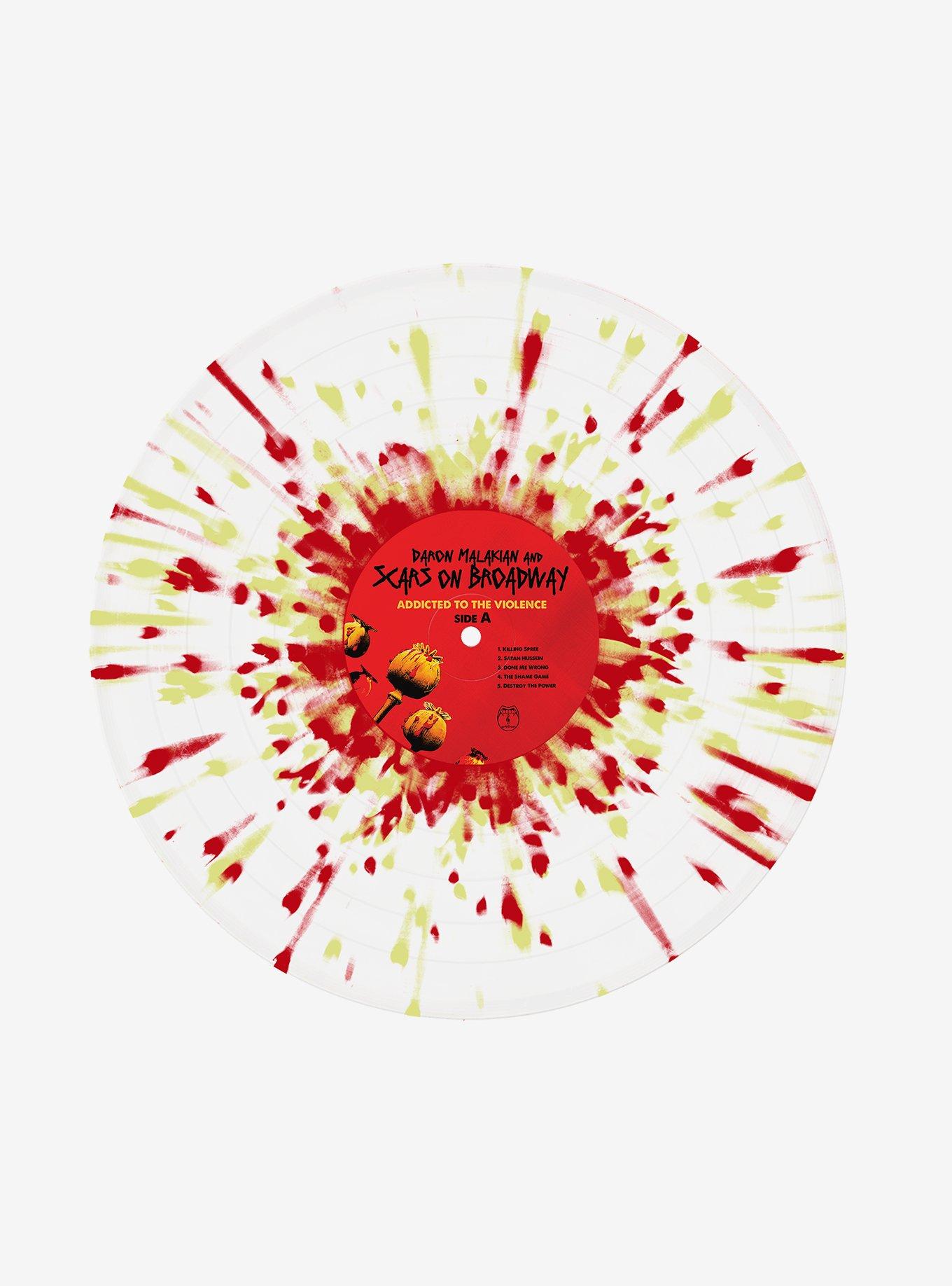 Daron Malakian And Scars On Broadway Addicted To Violence (Red & Yellow Splatter) Vinyl LP Hot Topic Exclusive, , hi-res