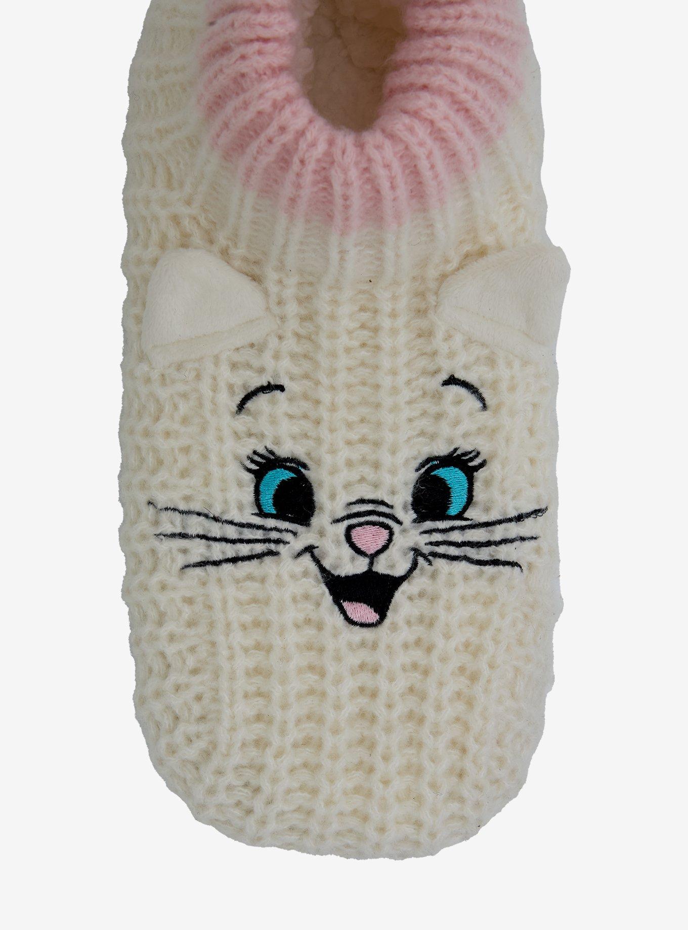 Disney The Aristocats Marie Knit Slipper Socks — BoxLunch Exclusive, , alternate