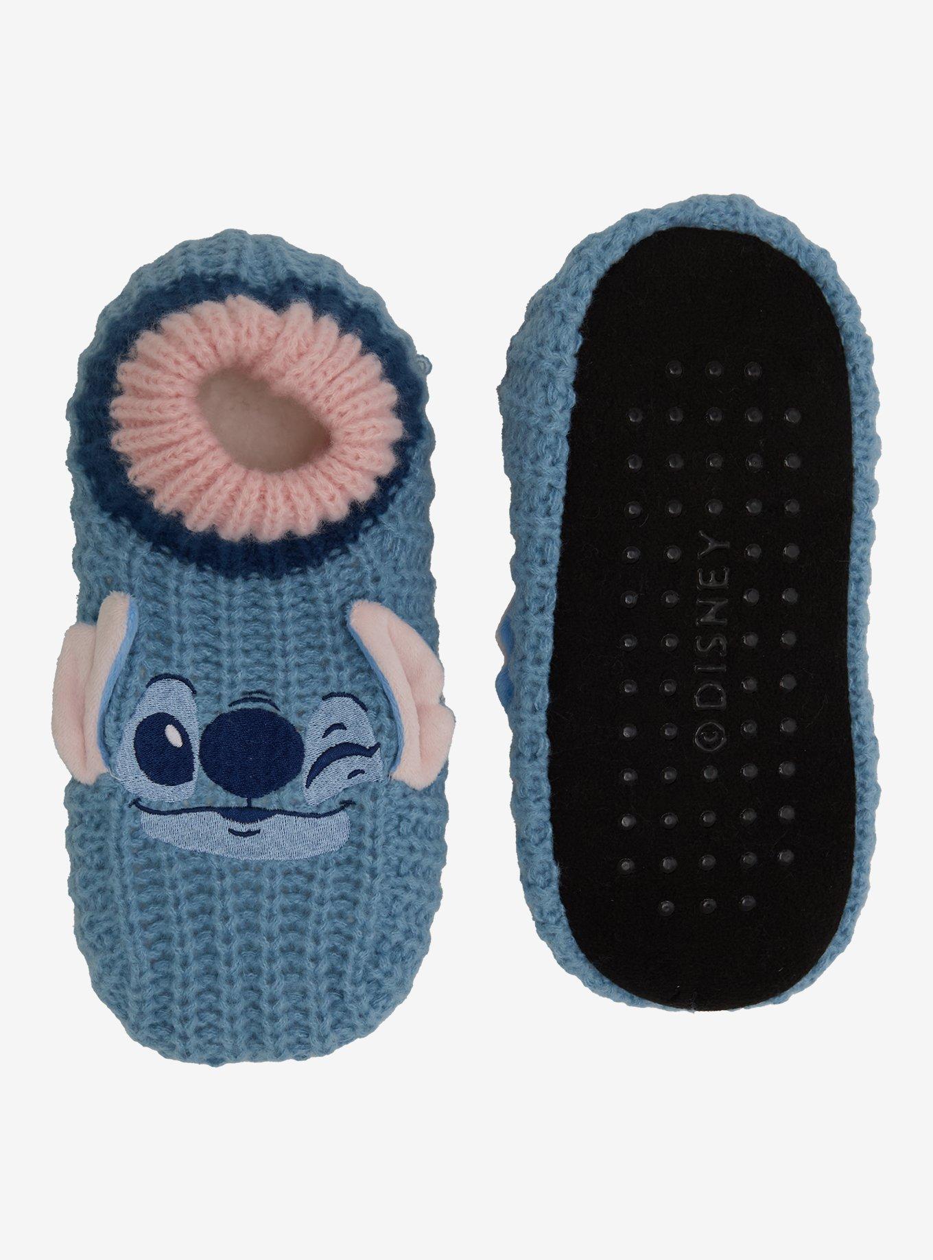 Disney Lilo & Stitch Knit Slipper Socks — BoxLunch Exclusive, , hi-res