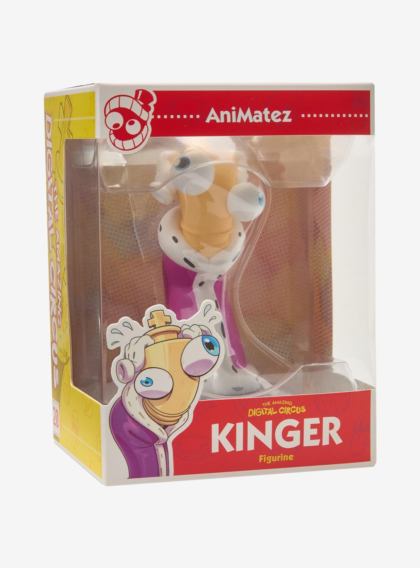 Animatez The Amazing Digital Circus Kinger Figure, , alternate