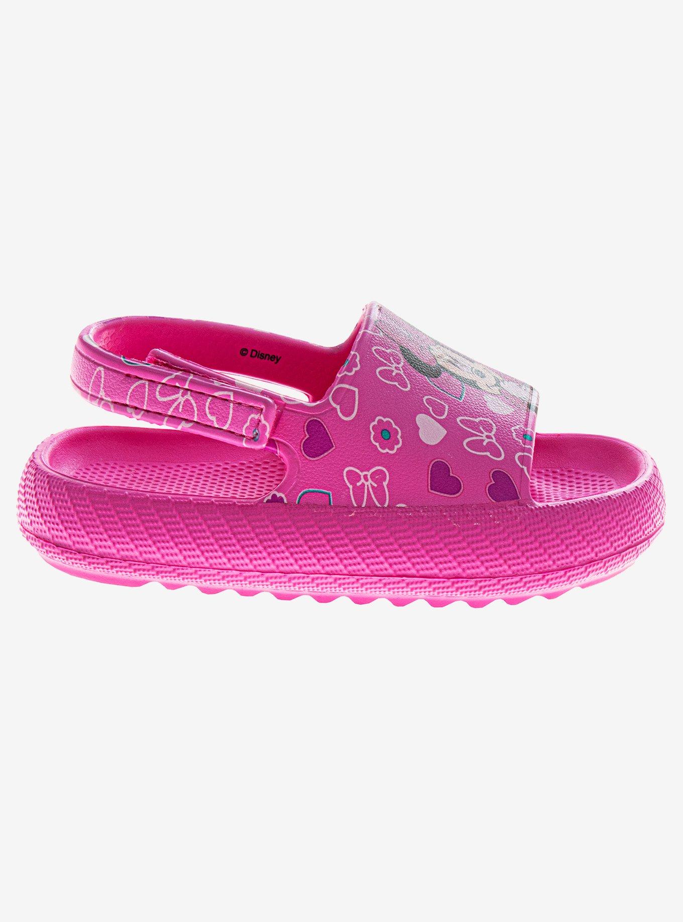 Disney Minnie Mouse Toddler & Kids Slides, PINK, alternate