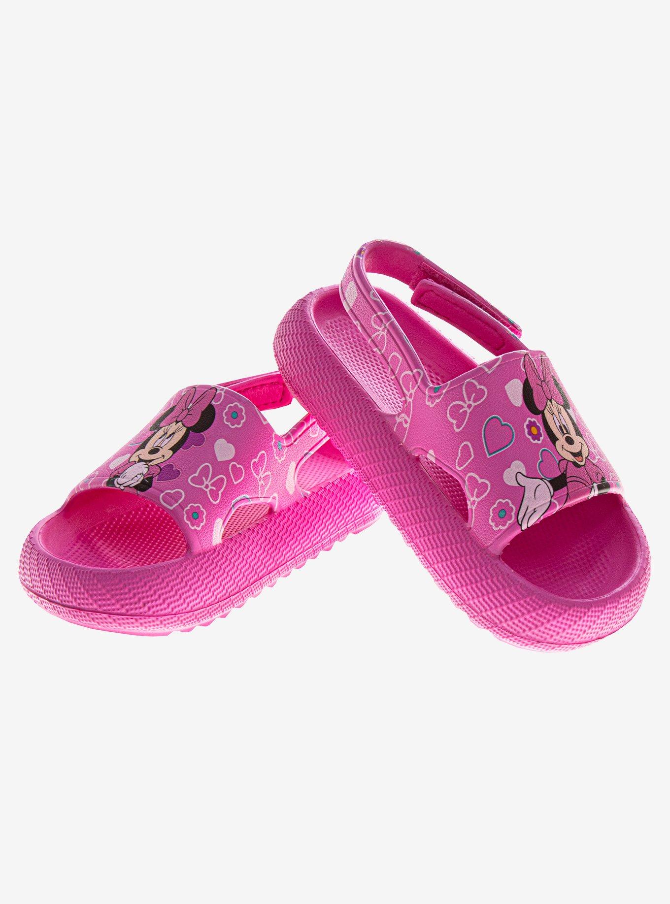 Disney Minnie Mouse Toddler & Kids Slides, PINK, alternate