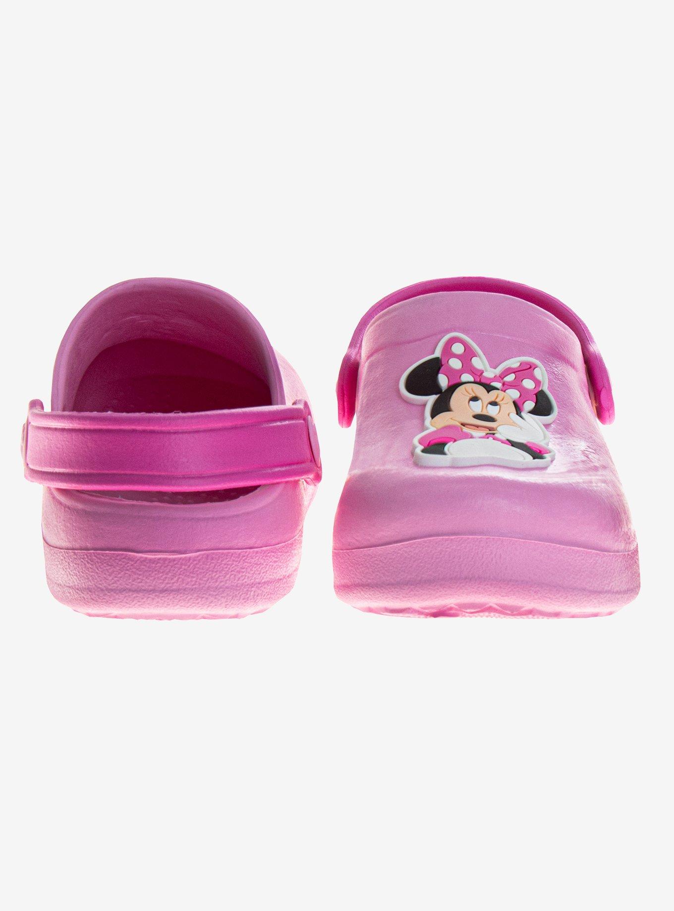 Disney Minnie Mouse Toddler & Kids Clogs, PINK, alternate