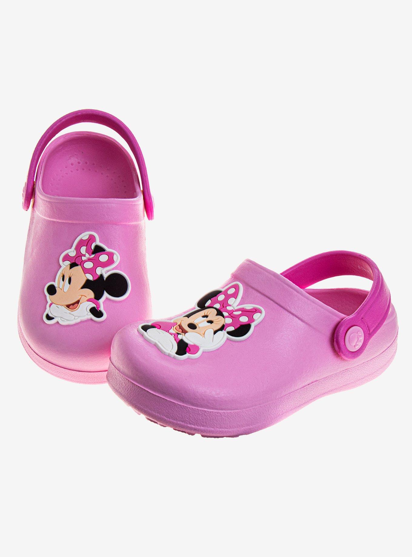 Disney Minnie Mouse Toddler & Kids Clogs, PINK, alternate