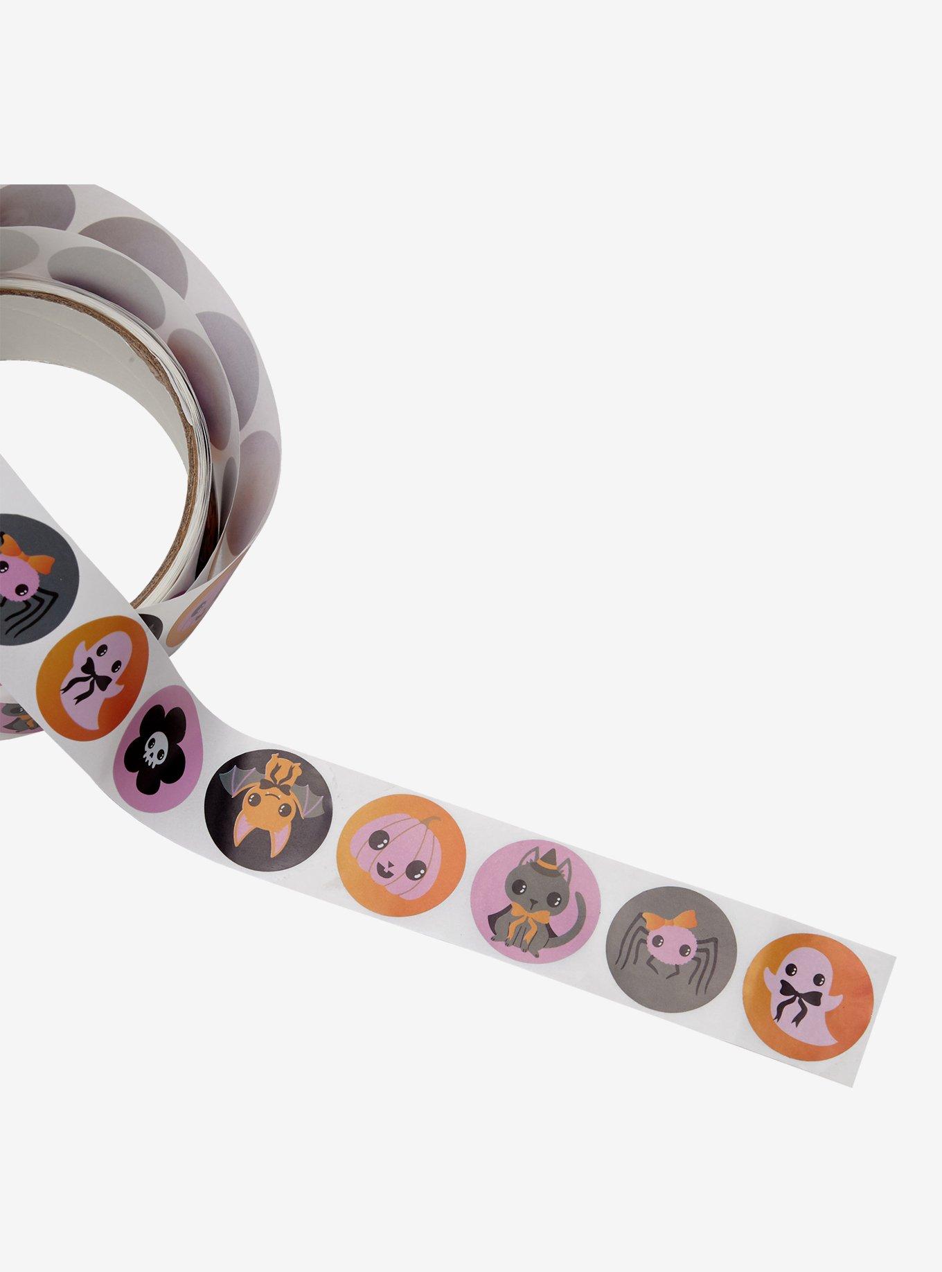 Creppy Cuties Halloween Sticker Roll, , alternate