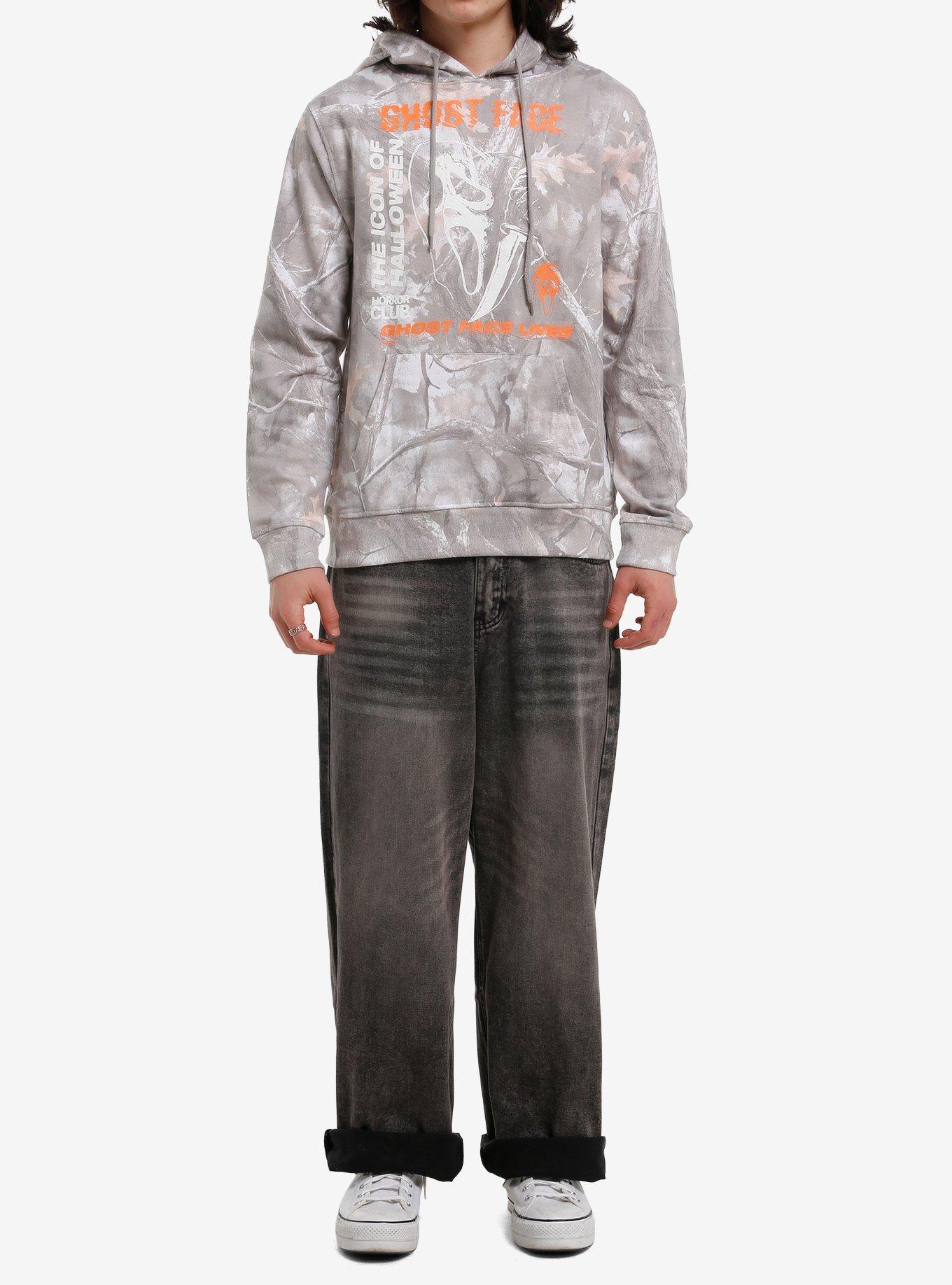 Ghost Face Tree Camo Hoodie, MULTI, alternate