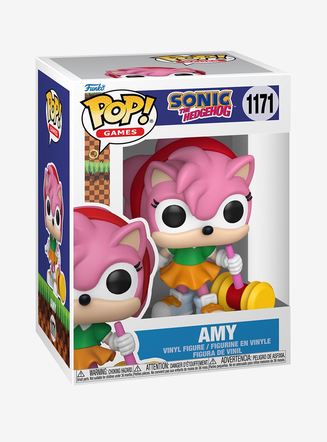 Funko Sonic The Hedgehog Pop! Games Amy Vinyl Figure, , alternate