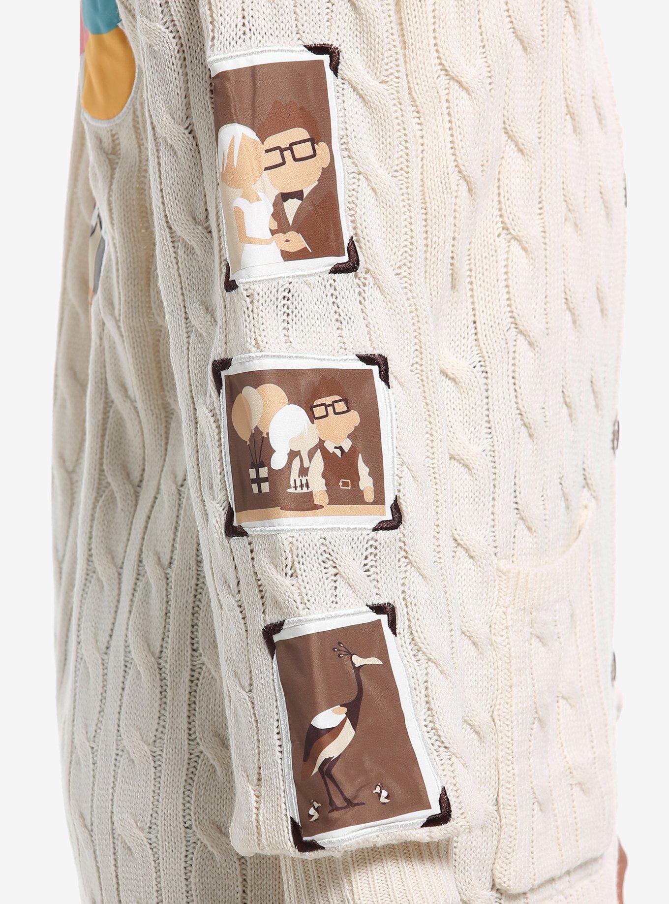 Her Universe Disney Pixar Up Photographs Cable Knit Cardigan, , alternate
