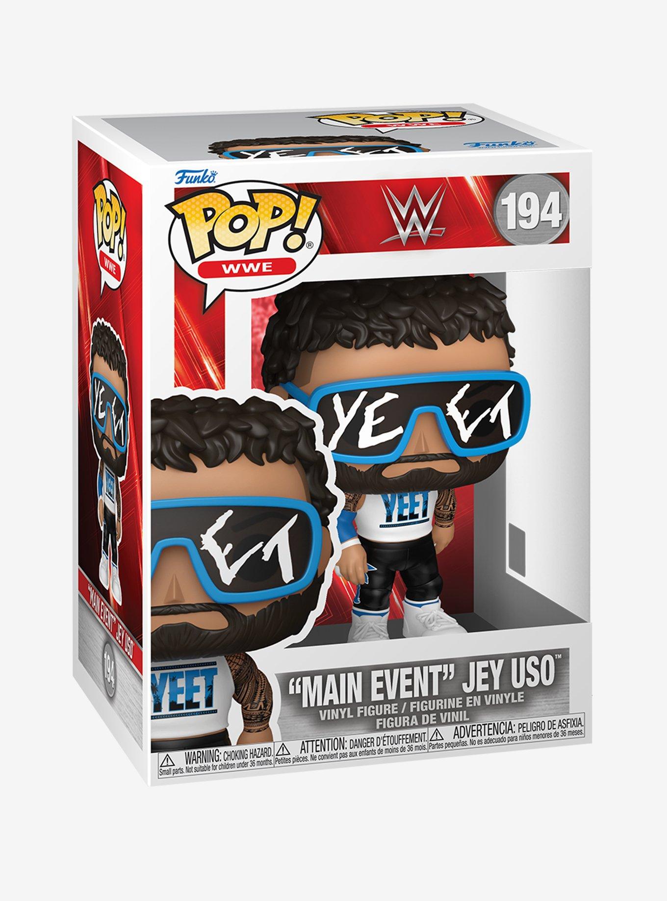 Funko WWE Pop! &ldquo;Main Event&rdquo; Jey Uso Vinyl Figure, , hi-res