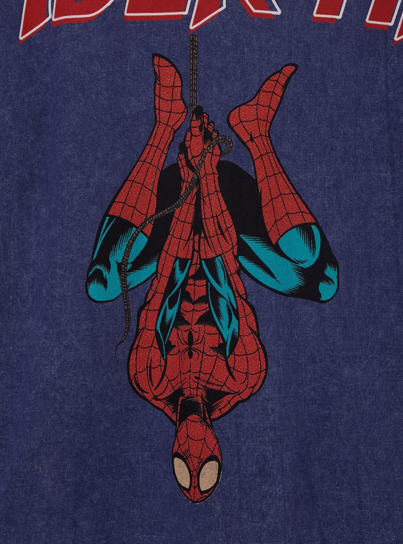 Marvel Spider-Man Upside Down Graphic T-Shirt — BoxLunch Exclusive