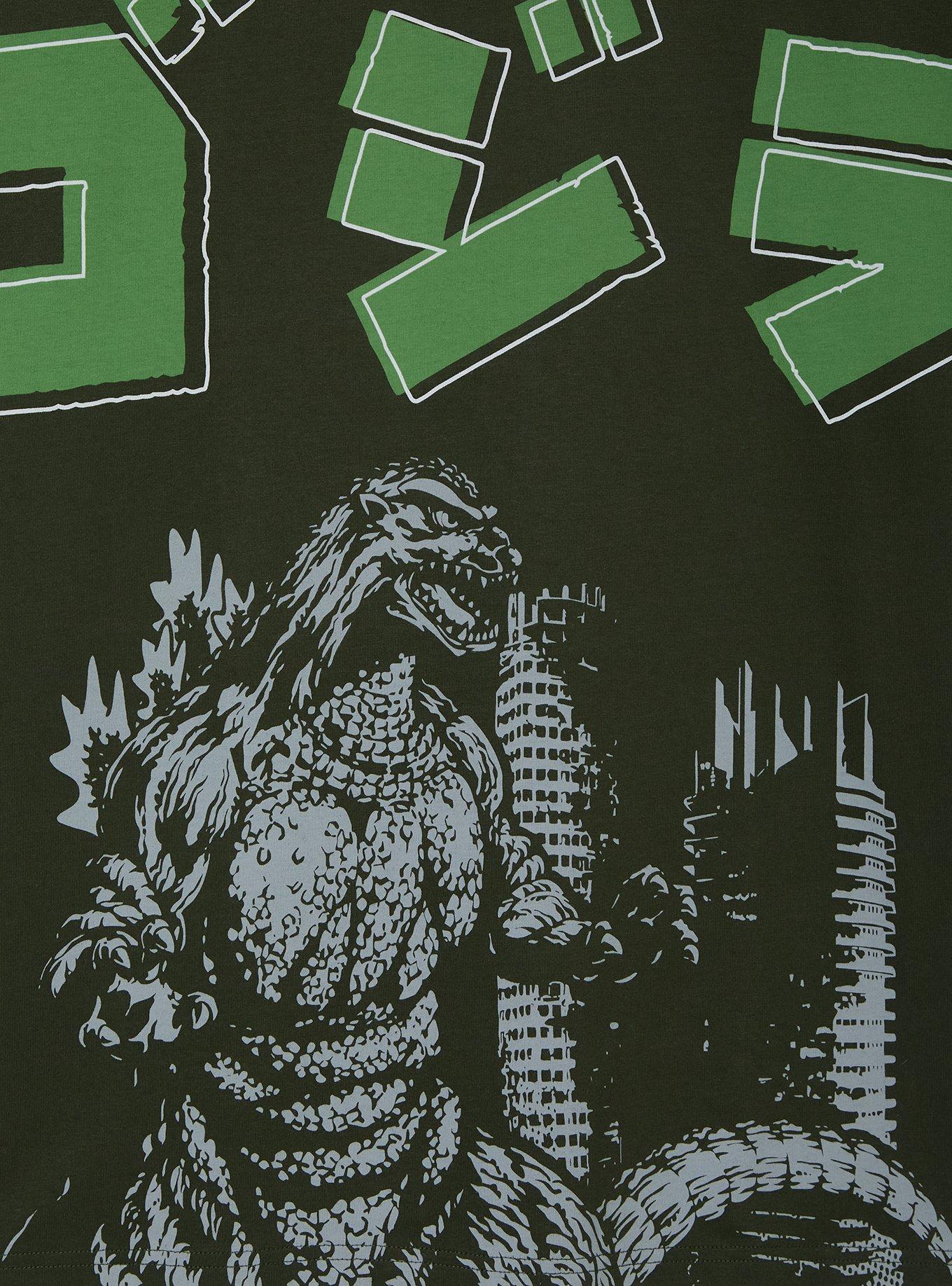 Godzilla Tonal Portrait T-Shirt - BoxLunch Exclusive, , hi-res