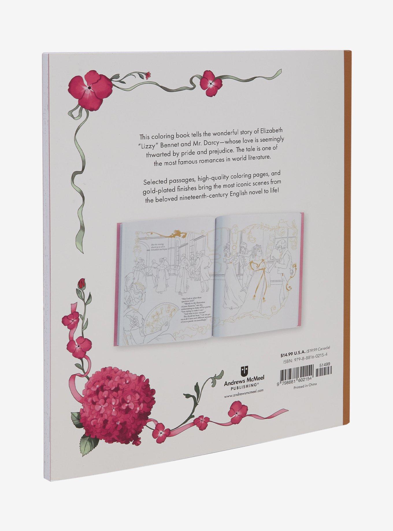Pride and Prejudice Coloring Book, , alternate