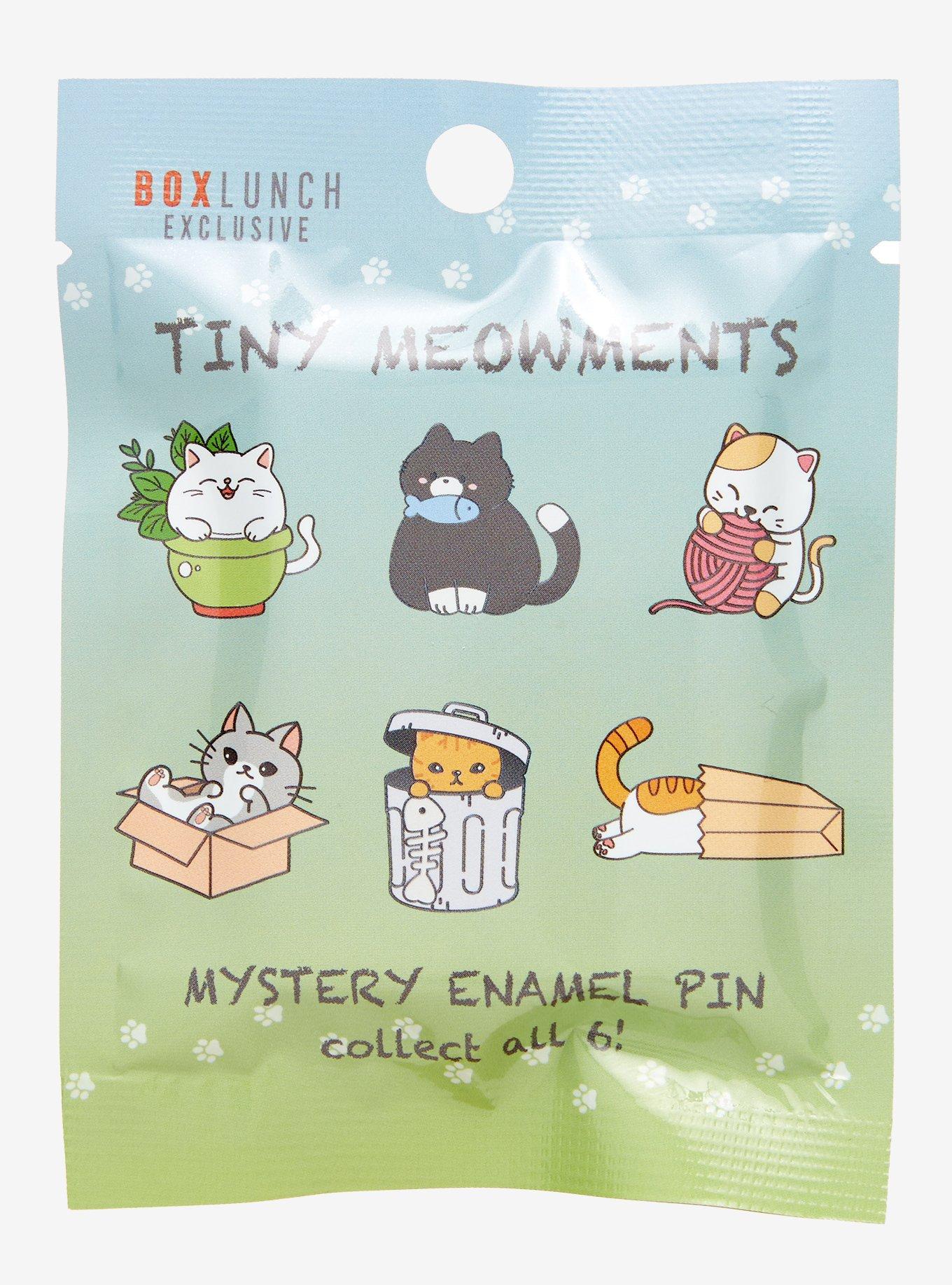 Tiny Meowments Blind Bag Enamel Pin - BoxLunch Exclusive, , hi-res