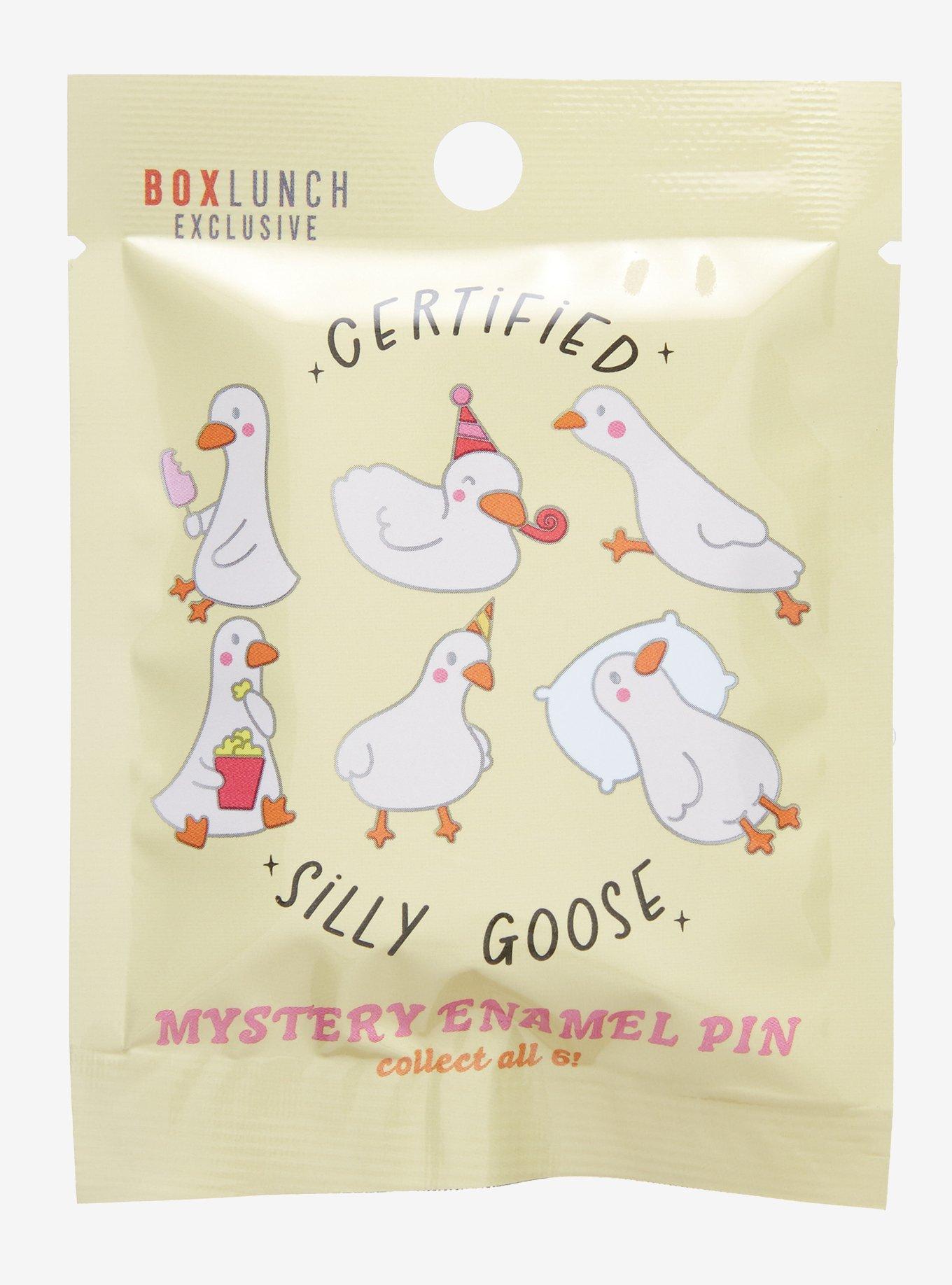 Certified Silly Goose Blind Bag Enamel Pin &mdash; BoxLunch Exclusive, , hi-res