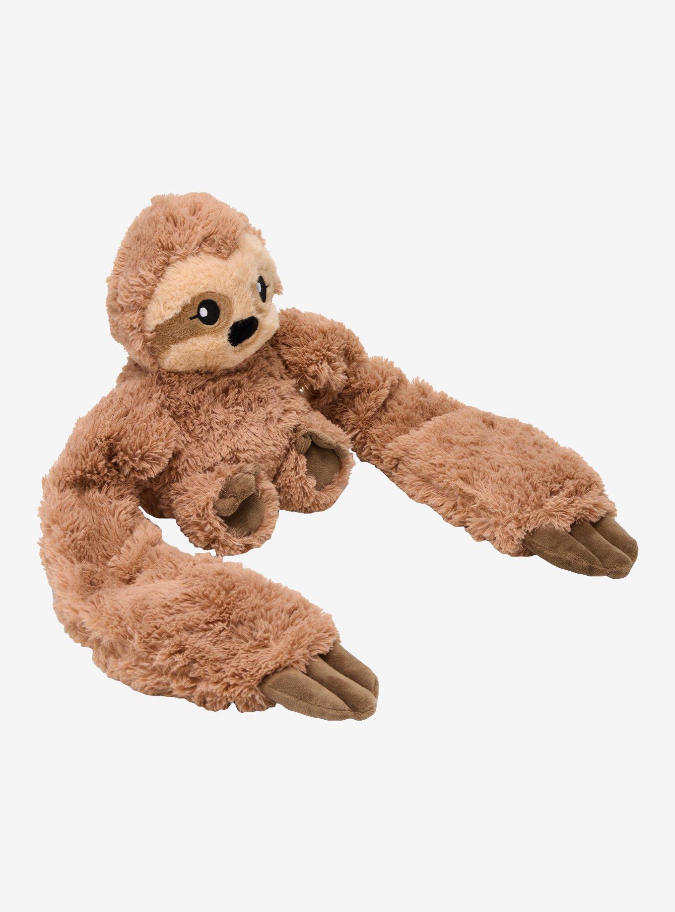 Hugimals Hugaround Sawyer the Sloth 8 Inch Weighted Plush, , hi-res