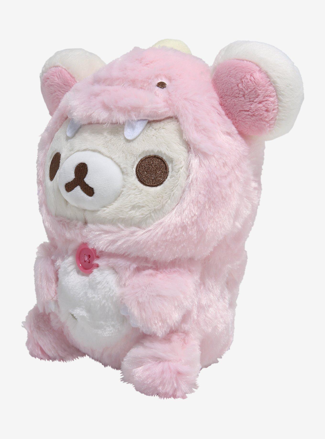 Korilakkuma Pink Dinosaur Plush, , alternate