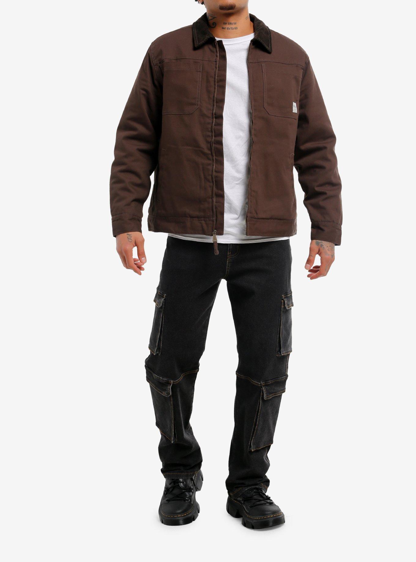 Brown Work Jacket, , hi-res