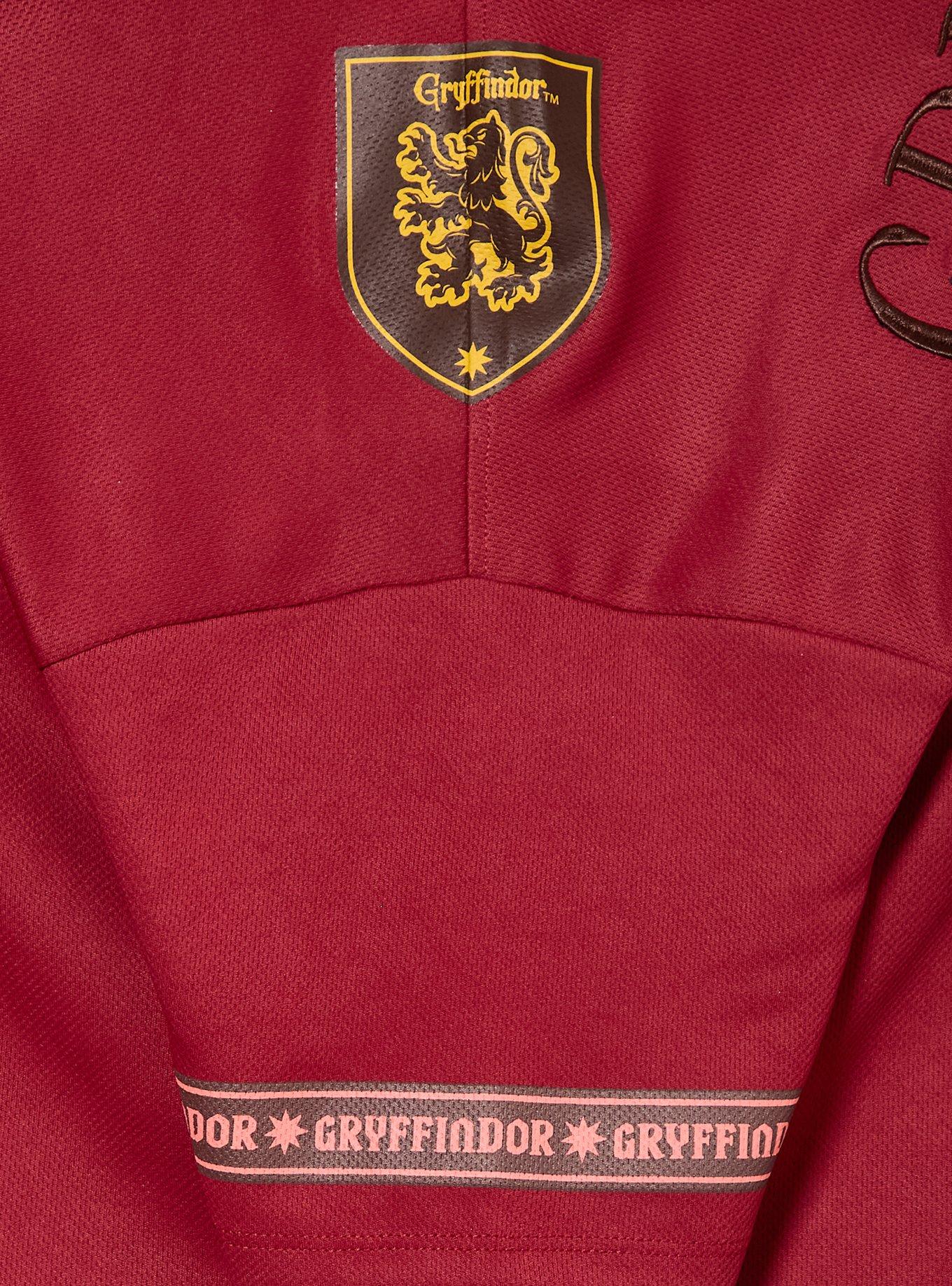 Harry Potter Gryffindor Women's Cropped Football Jersey - BoxLunch Exclusive
