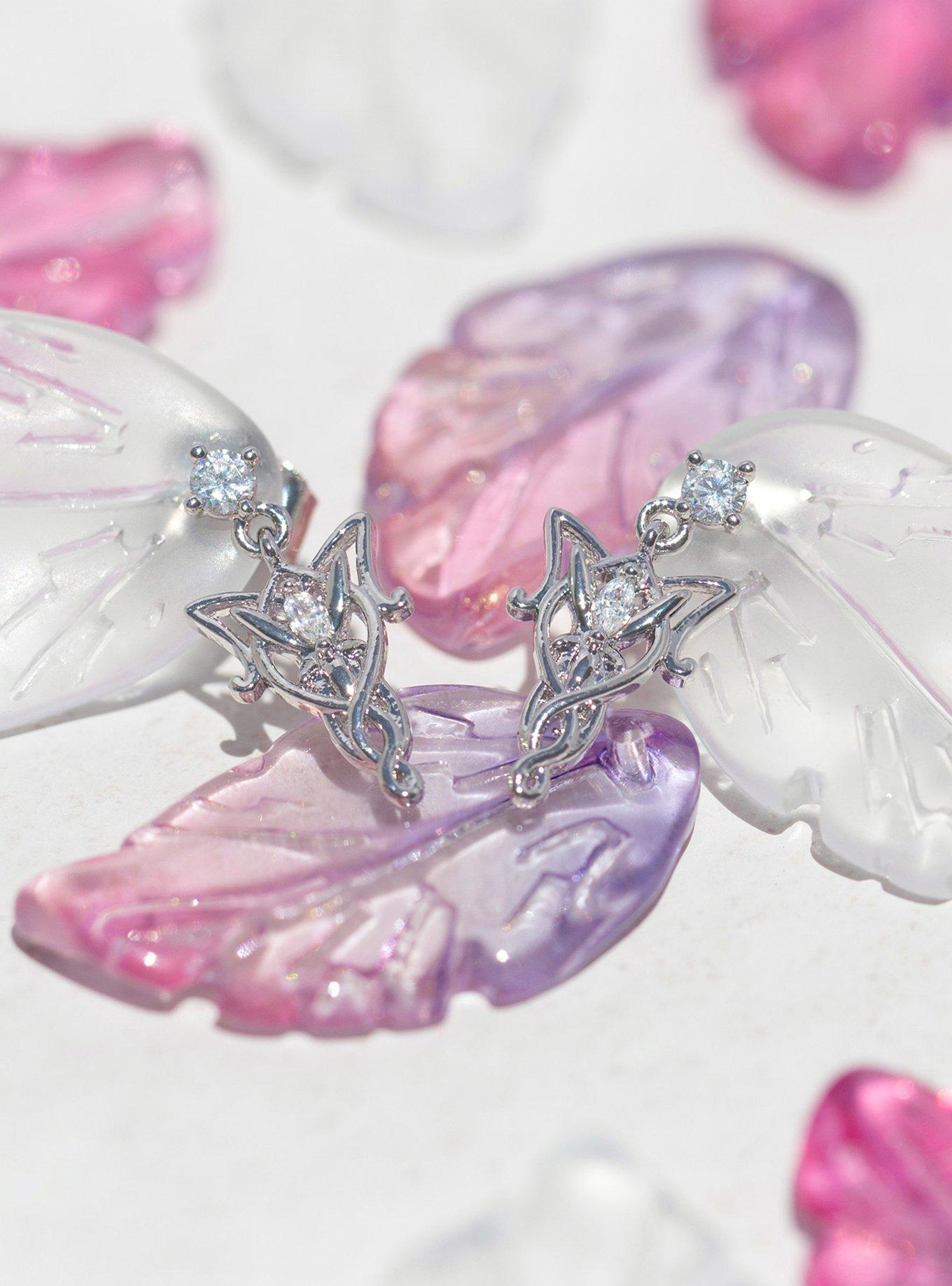 The Lord Of The Rings X Girls Crew Arwen Drop Earrings, , alternate