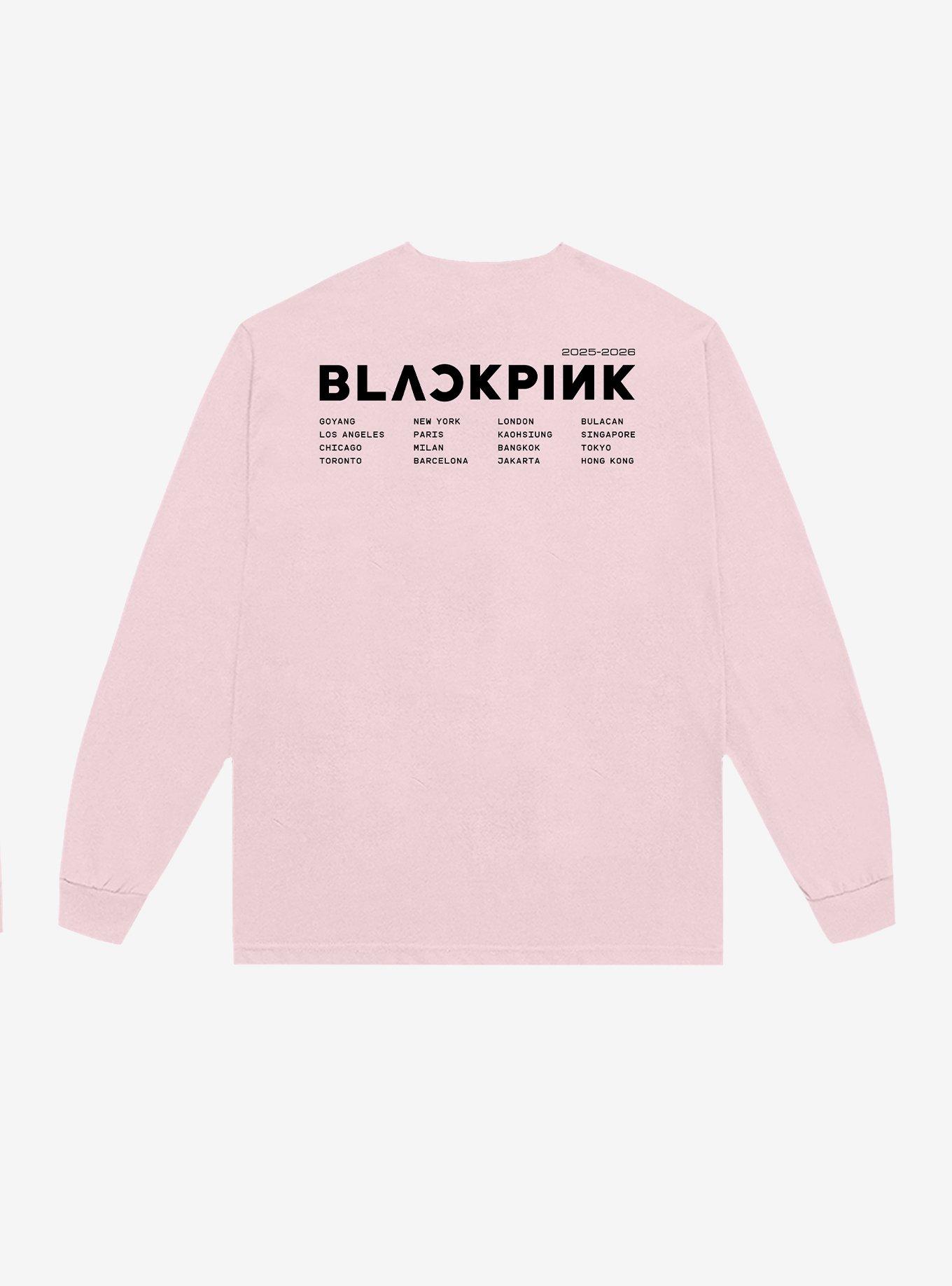 BLACKPINK Deadline Tour Pink Long-Sleeve T-Shirt, , hi-res